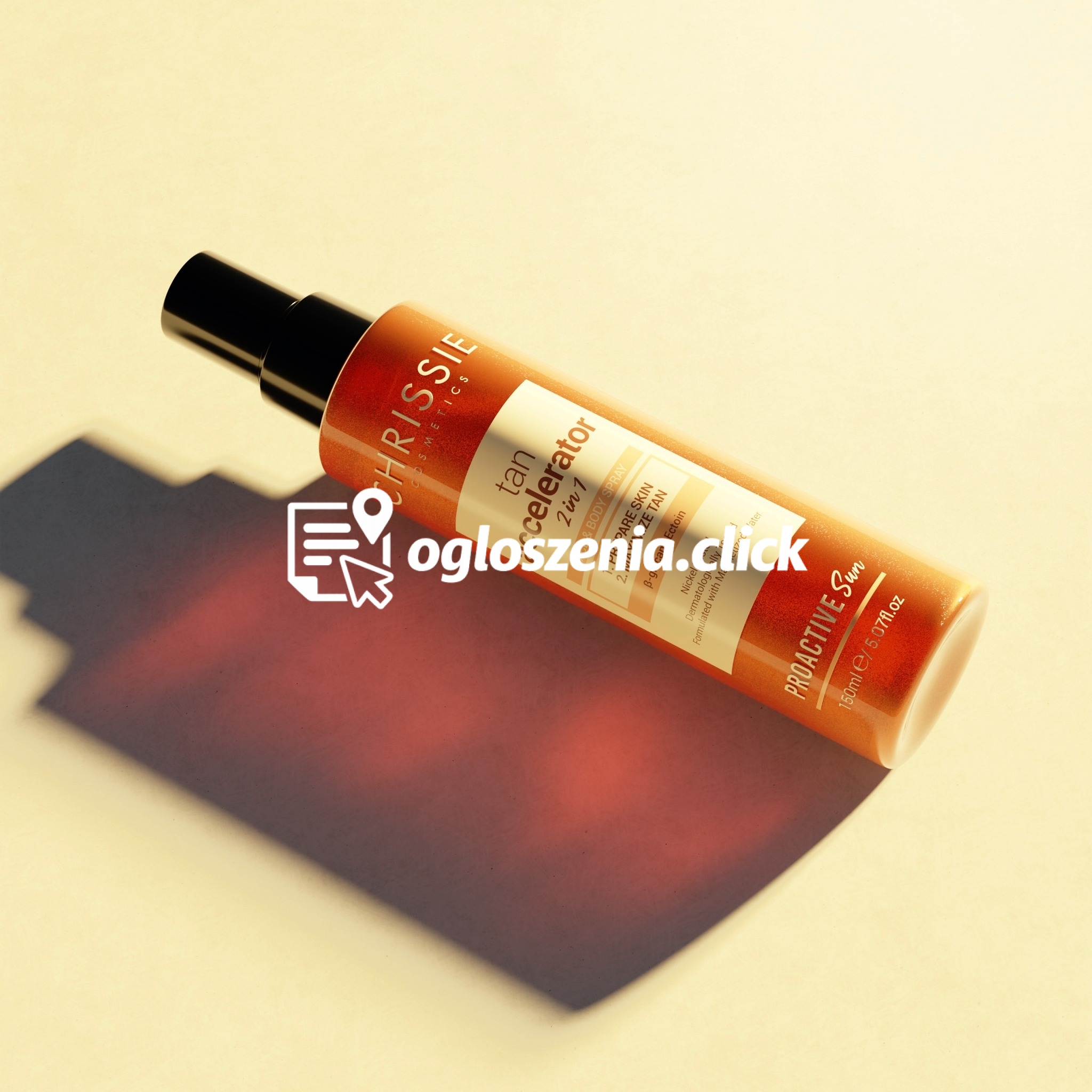 Zdjęcie produktu CHRISSIE Przyspieszacz opalania 2w1 w sprayu