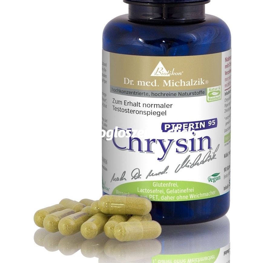 Zdjęcie produktu Chryzyna + L-tyrosine 500 mg Now foods