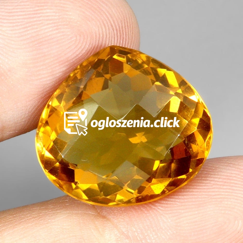 Zdjęcie produktu Cytryn kamien naturalny 23.5ct w kolorze Madeira