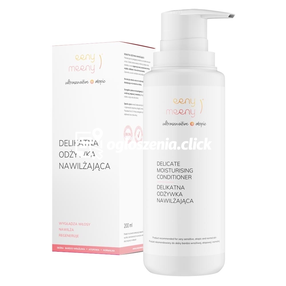 Zdjęcie produktu Delikatna nawilzajaca odzywka do wlosów eeny meeny 200 ml
