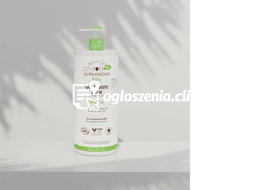 Zdjęcie produktu Delikatny zel myjacy dla niemowlat 2w1, 1000 ml