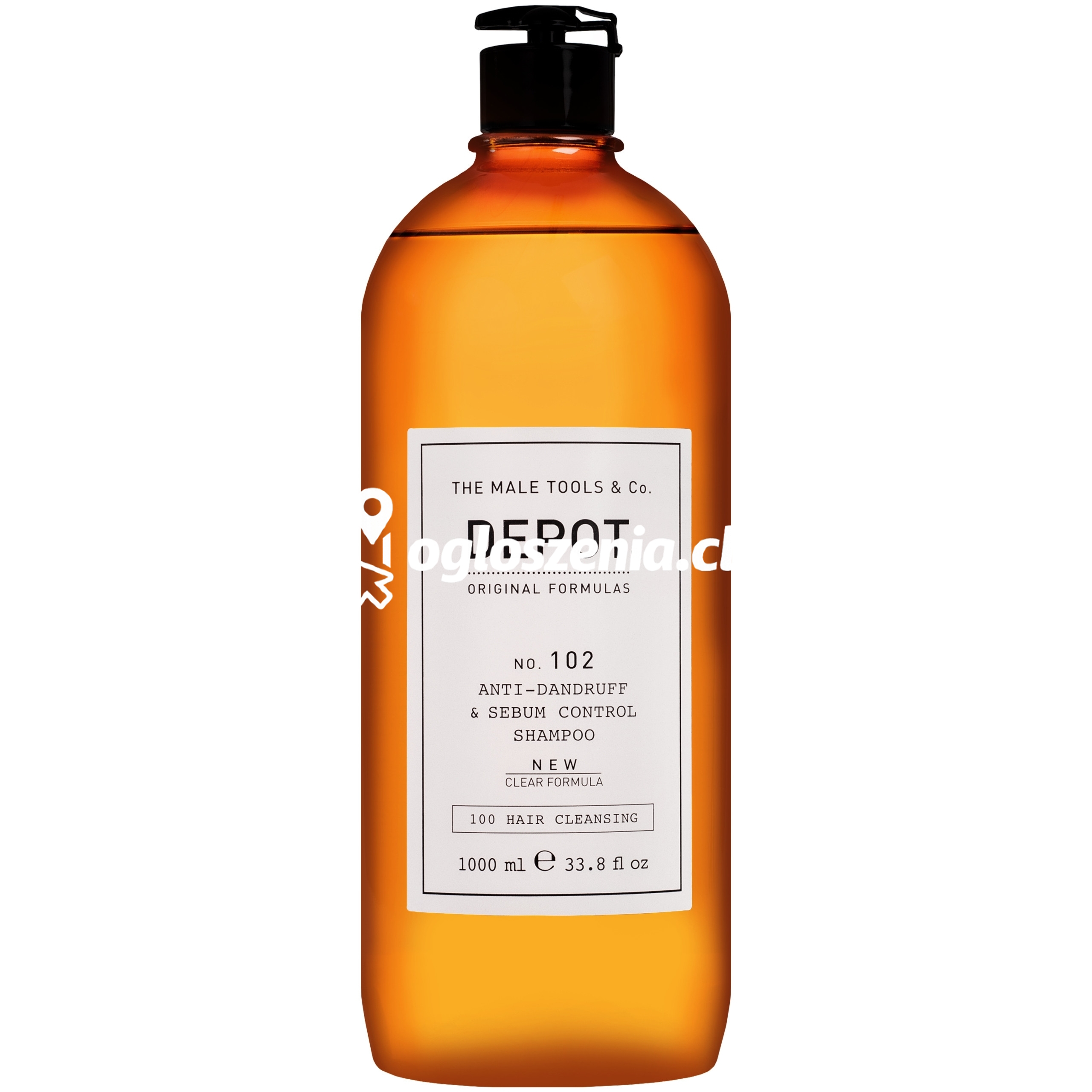 Zdjęcie produktu Depot NO. 102 Anti-Dandruff - przeciwlupiezowy szampon do wlosów dla mezczyzn, 1000ml