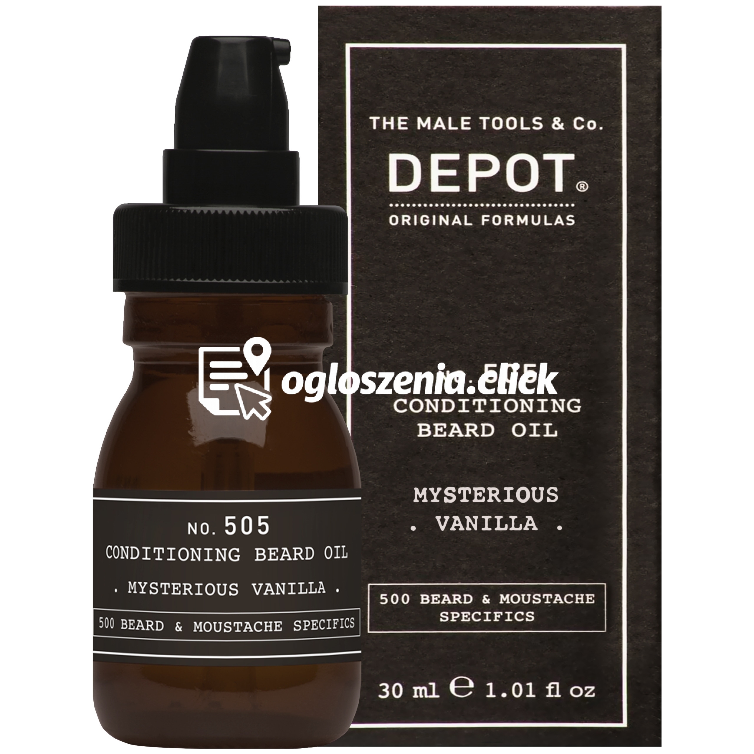 Zdjęcie produktu Depot No.505 Ginger&Cardamon - olejek do brody, 30ml