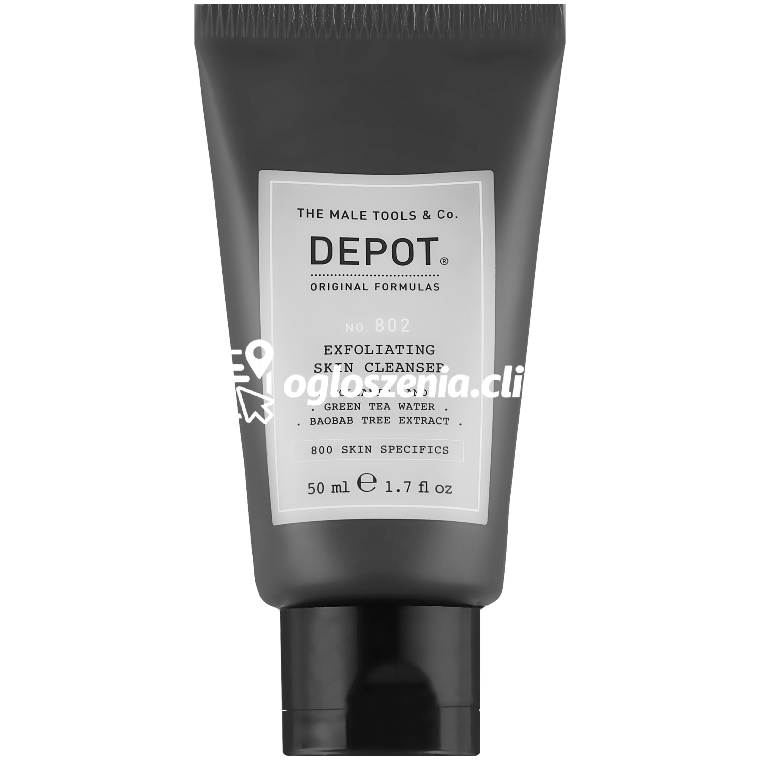 Zdjęcie produktu Depot No.802 Exfolating Skin Cleaneser - peeling do twarzy z weglem aktywnym, 50ml