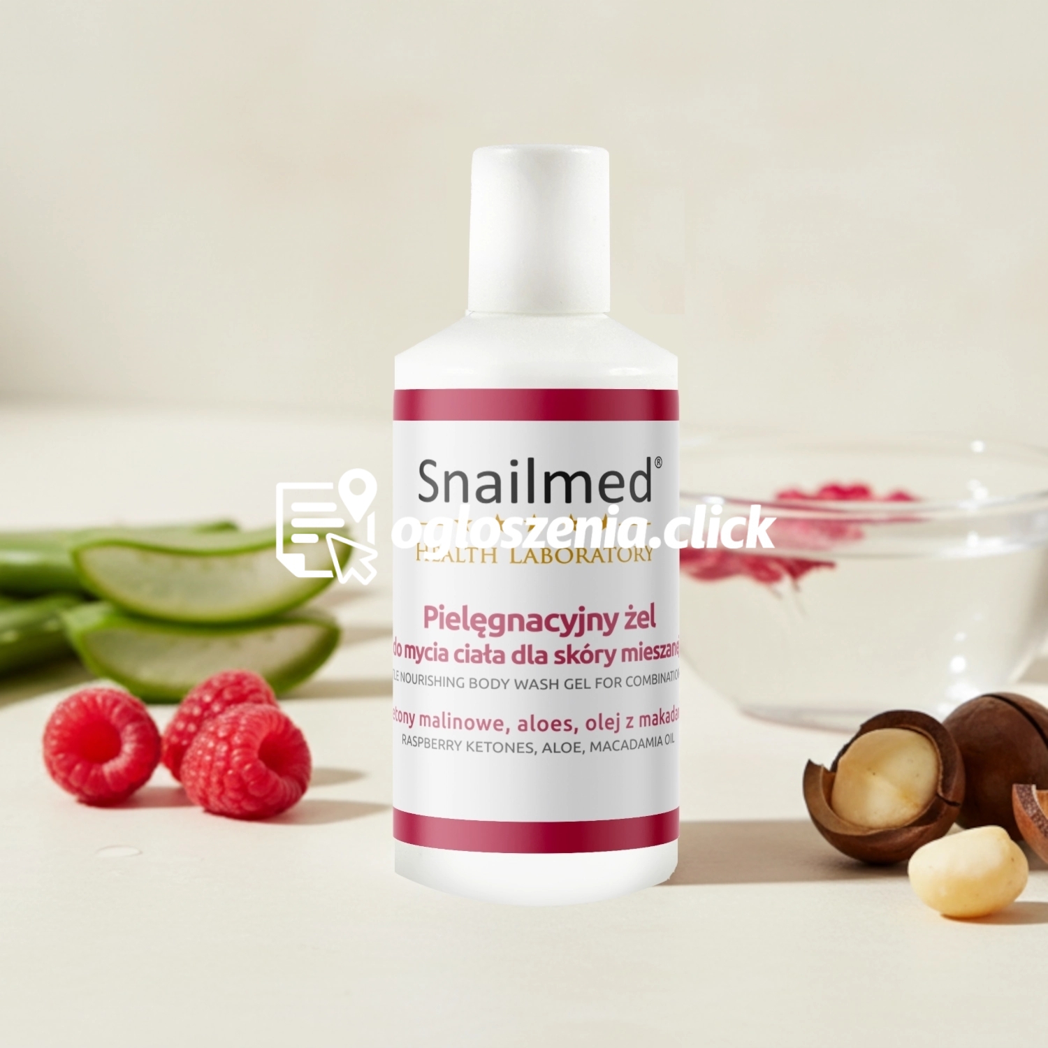Zdjęcie produktu Dermokosmetyczny pielegnacyjny zel do mycia ciala dla skóry mieszanej 20ml, Produkt Smart Mini