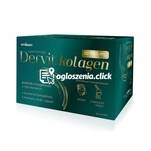Zdjęcie produktu Dervit Kolagen 10000 mg 30 saszetek suplement diety