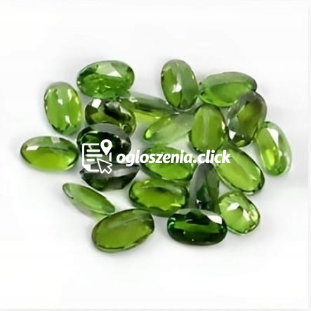 Zdjęcie produktu Diopsydy kamienie naturalne IF - VVS 4.9ct 20 sztuk