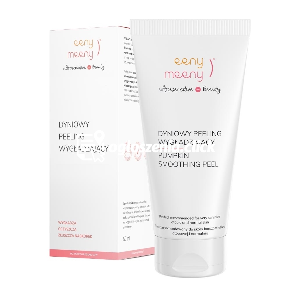 Zdjęcie produktu Dyniowy peeling wygladzajacy do twarzy eeny meeny 50 ml