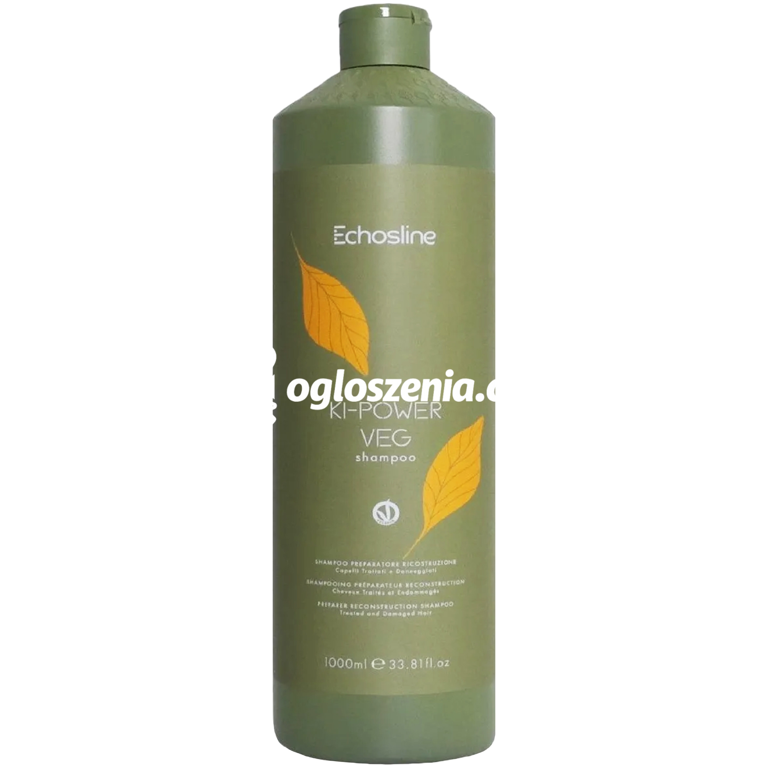 Zdjęcie produktu Echosline Ki Power VEG weganski szampon z keratyna 1000ml