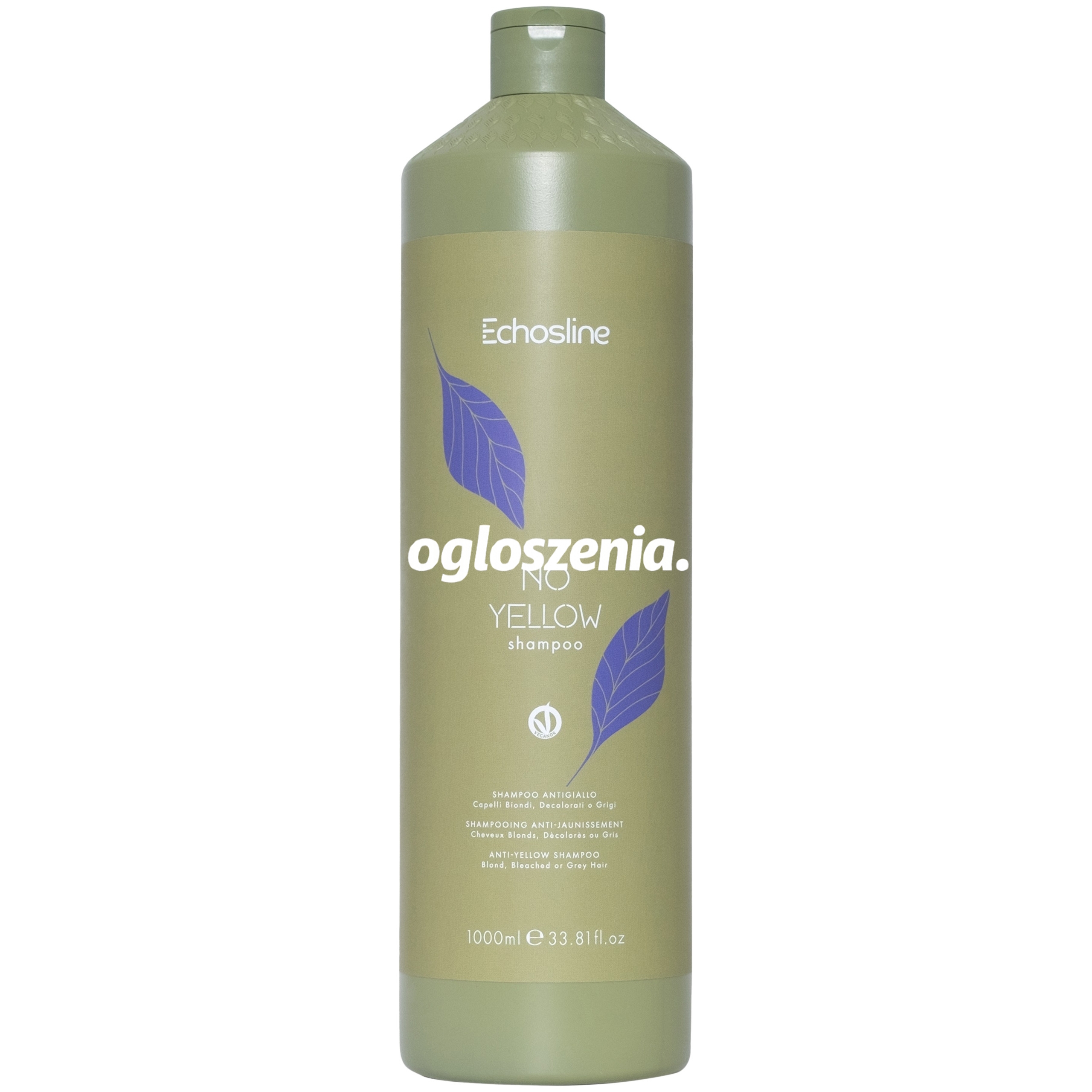 Zdjęcie produktu Echosline No Yellow - szampon neutralizujacy zólte tony, 1000ml