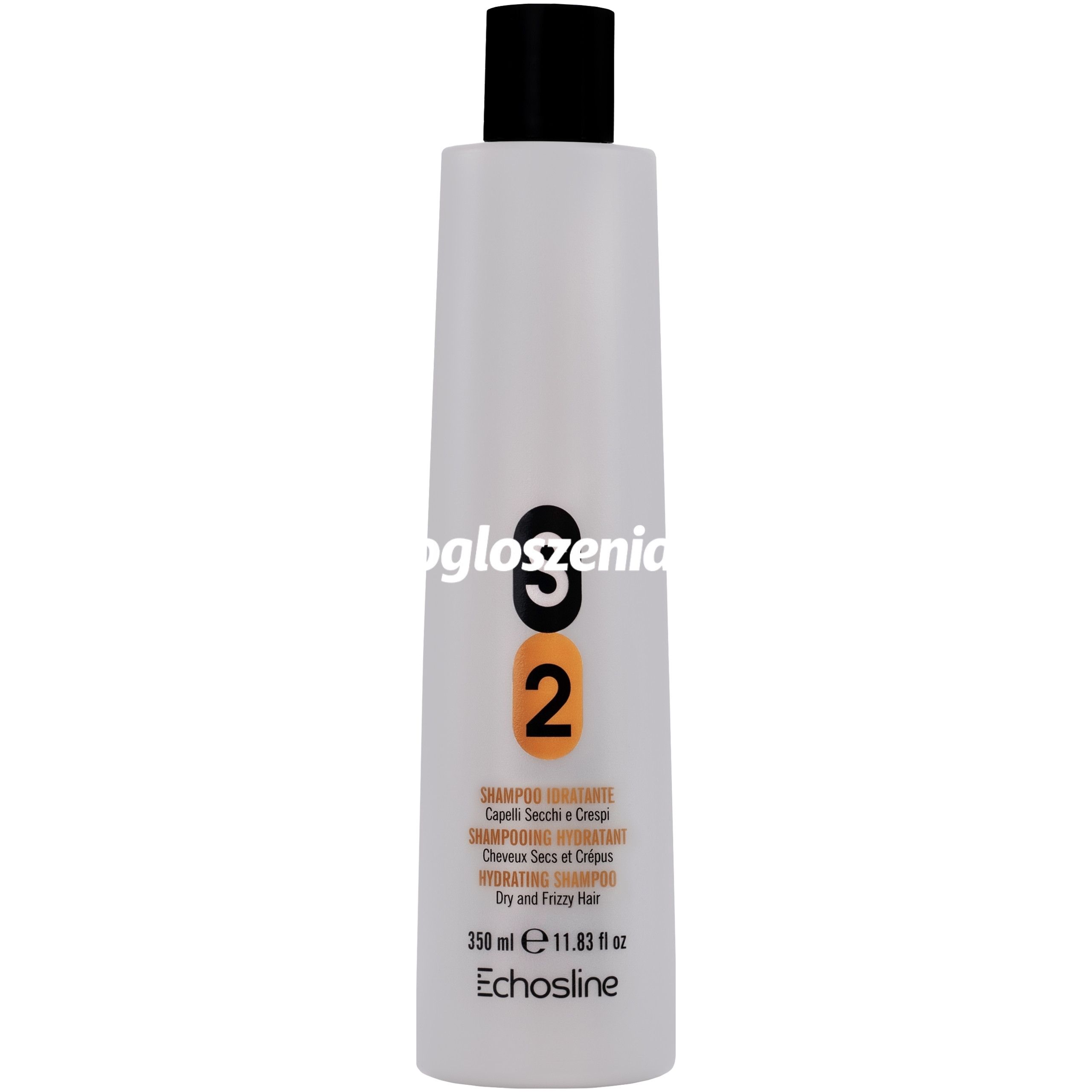 Zdjęcie produktu Echosline S2 Hydrating Shampoo – nawilzajacy szampon do wlosów suchych i zniszczonych, 350ml