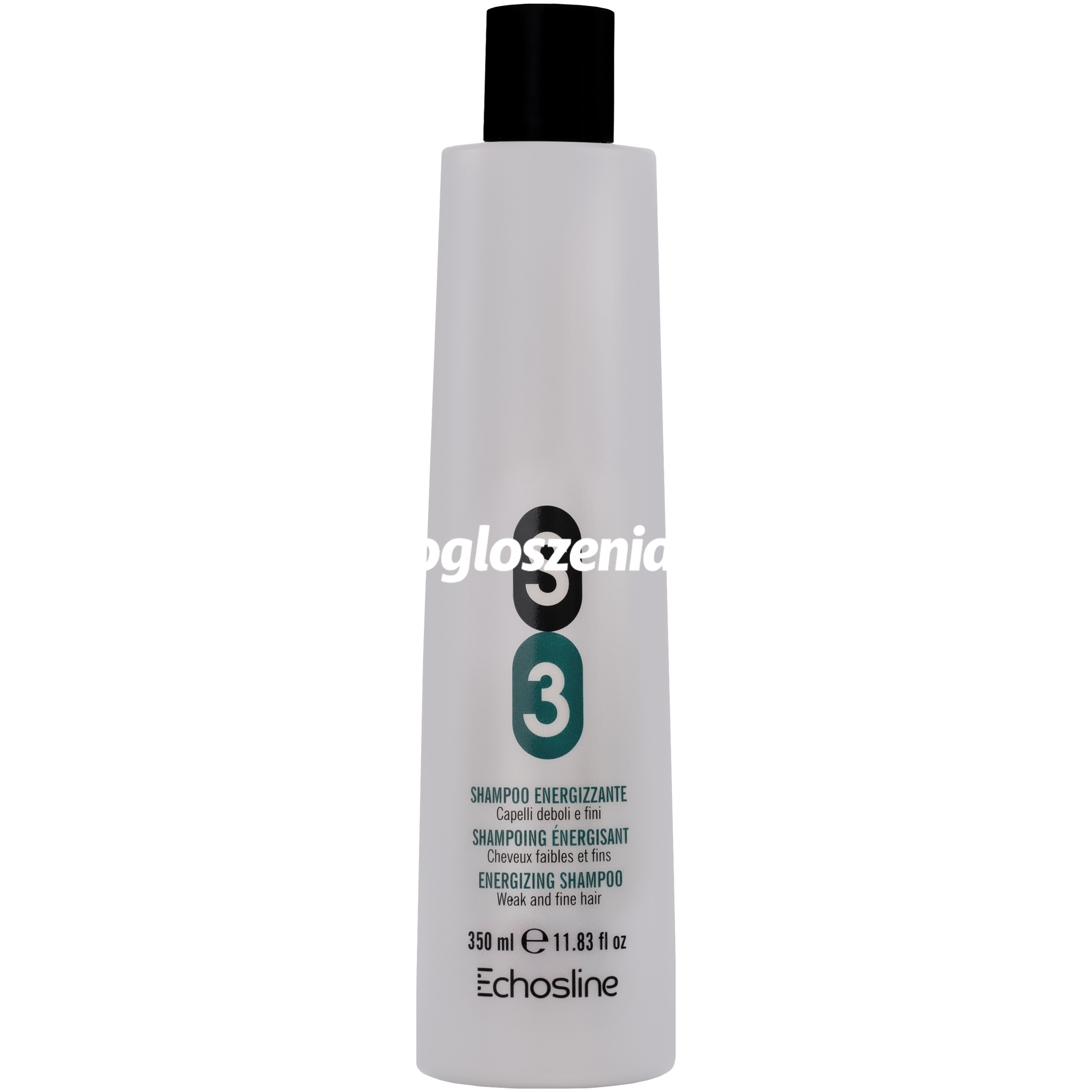 Zdjęcie produktu Echosline S3 Energizing Shampoo – wzmacniajacy szampon do wlosów wypadajacych, 350ml