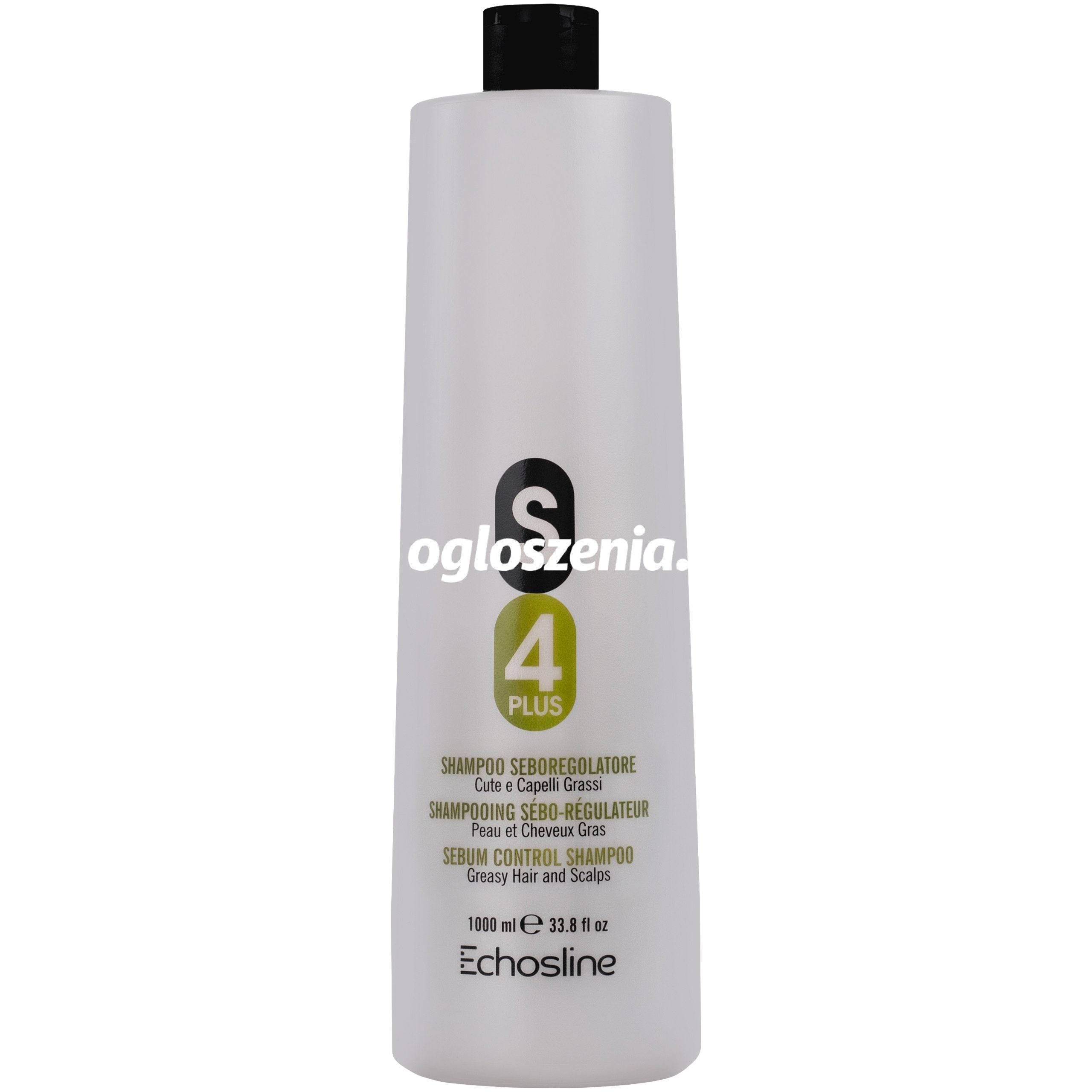Zdjęcie produktu Echosline S4 Plus Sebum Control Shampoo – szampon do wlosów przetluszczajacych sie, 1000ml