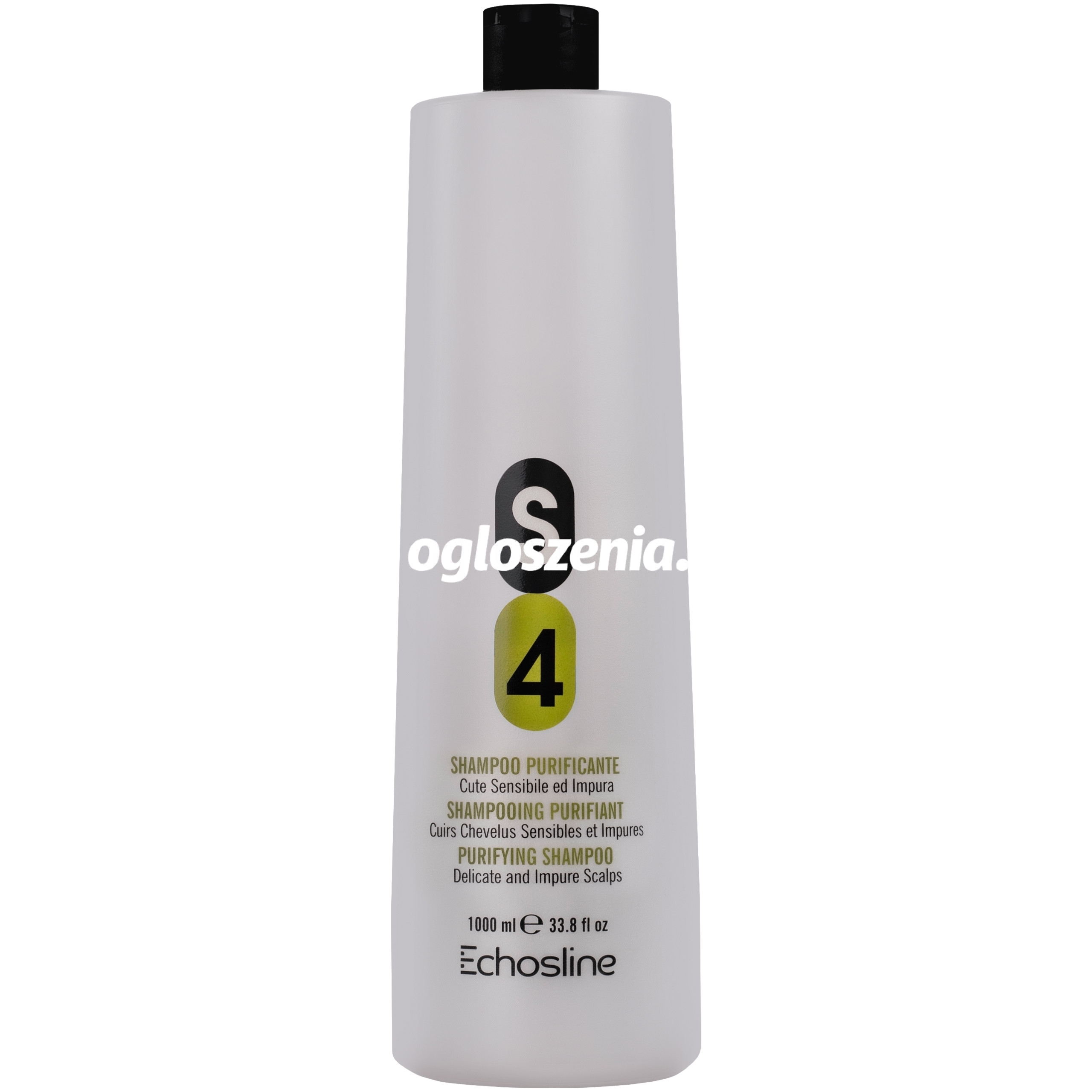 Zdjęcie produktu Echosline S4 Purifying Shampoo – przeciwlupiezowy szampon do wlosów, 1000ml