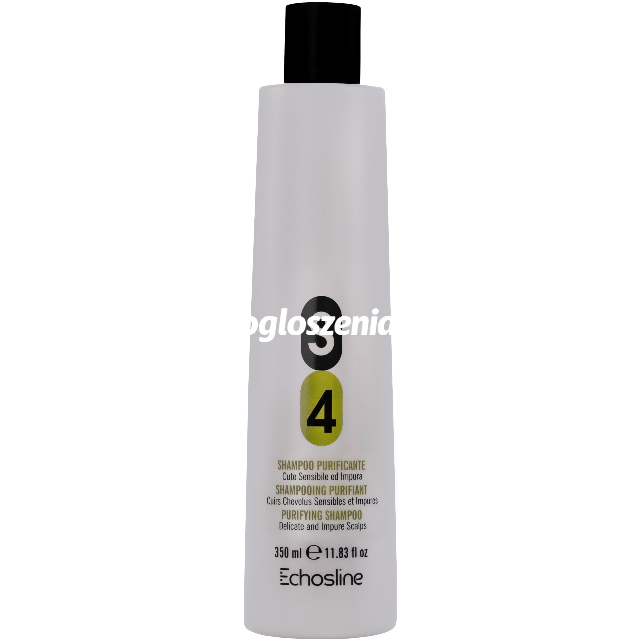 Zdjęcie produktu Echosline S4 Purifying Shampoo – przeciwlupiezowy szampon do wlosów, 350ml