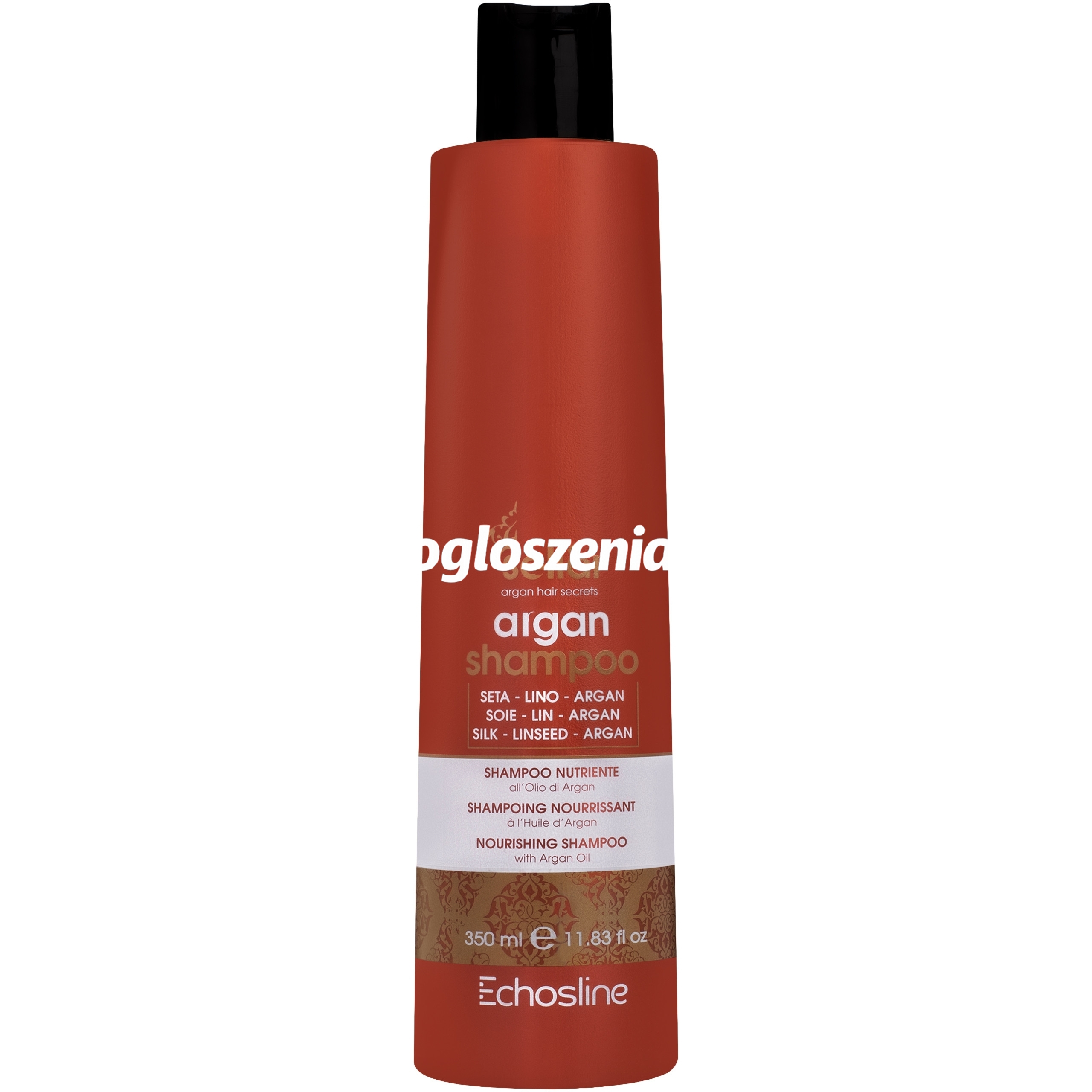 Zdjęcie produktu Echosline Seliar Argan Shampoo – odzywczy szampon z olejkiem arganowym, 350ml