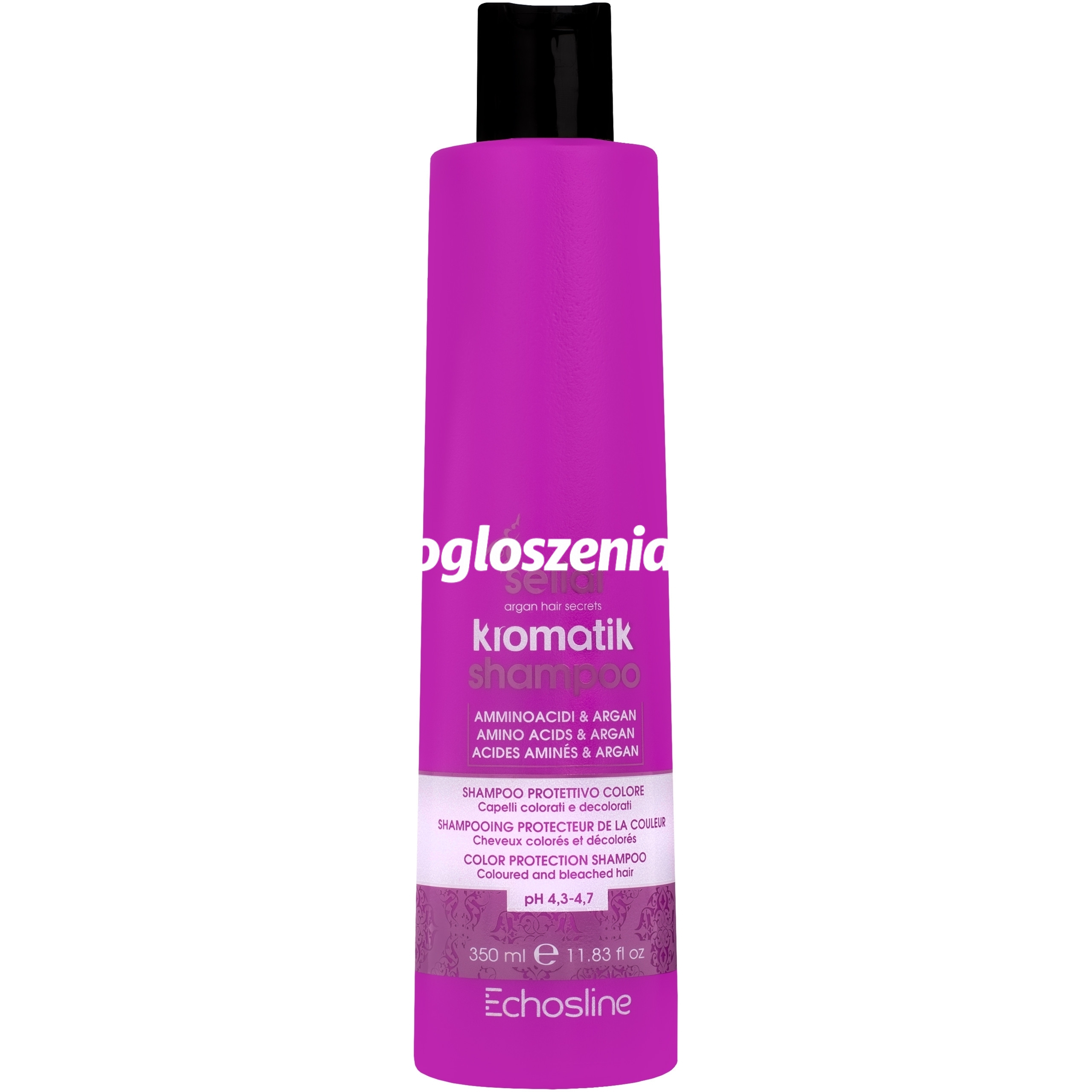 Zdjęcie produktu Echosline Seliar Kromatik Shampoo - szampon chroniacy kolor wlosów farbowanych, 350ml