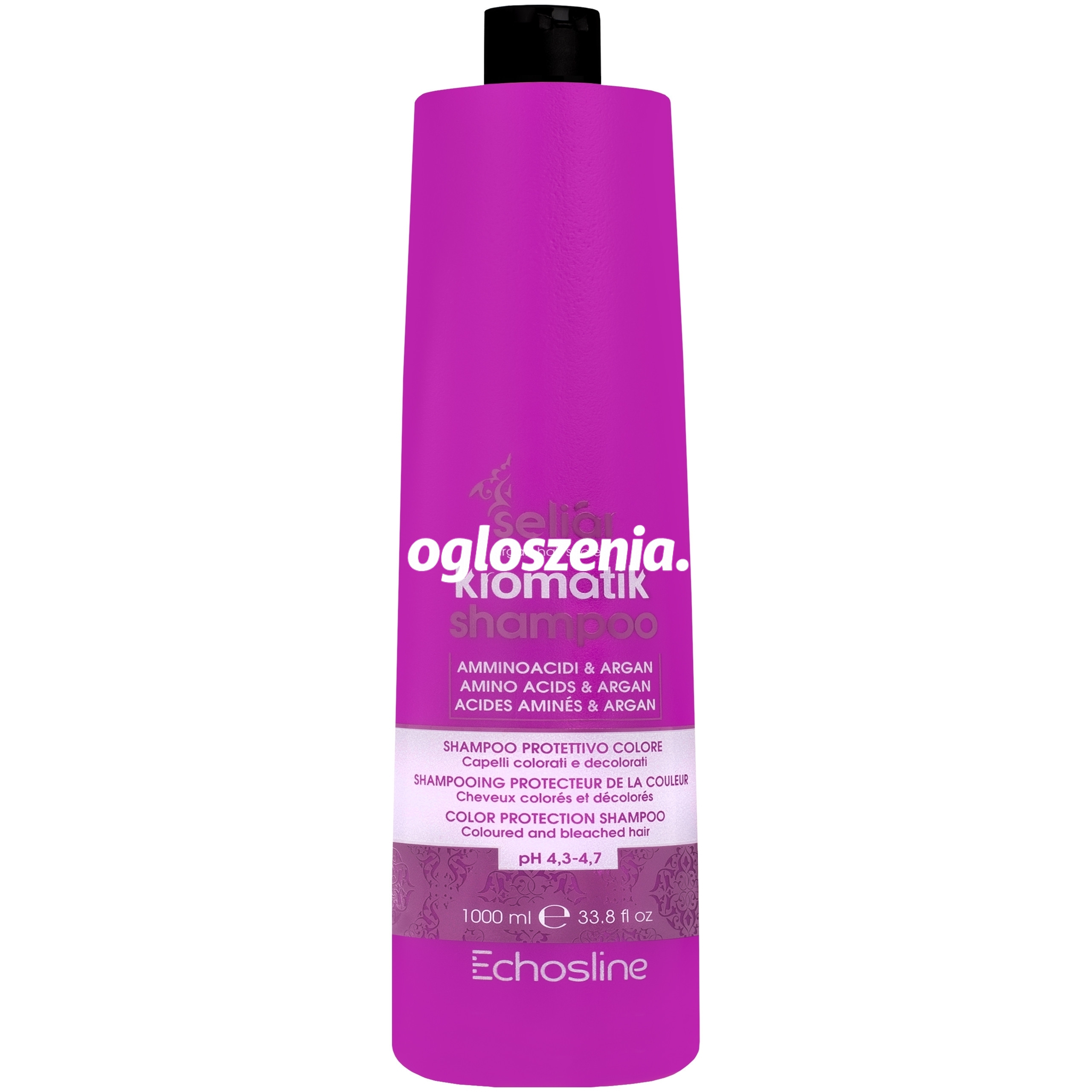 Zdjęcie produktu Echosline Seliar Kromatik Shampoo - szampon chroniacy kolor wlosów farbowanych, 1000ml