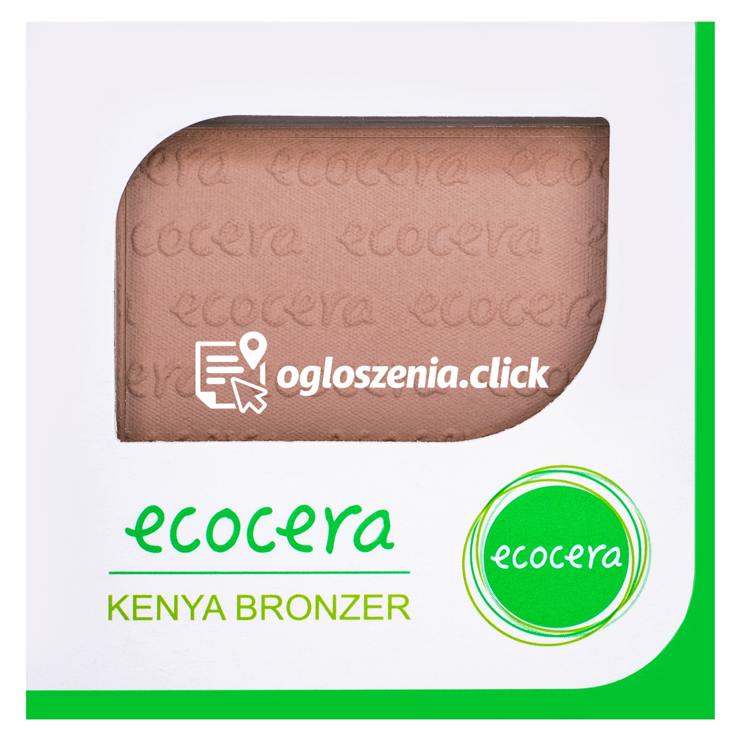 Zdjęcie produktu Ecocera Kenya bronzer do twarzy – matowy puder weganski do cery sniadej 10g