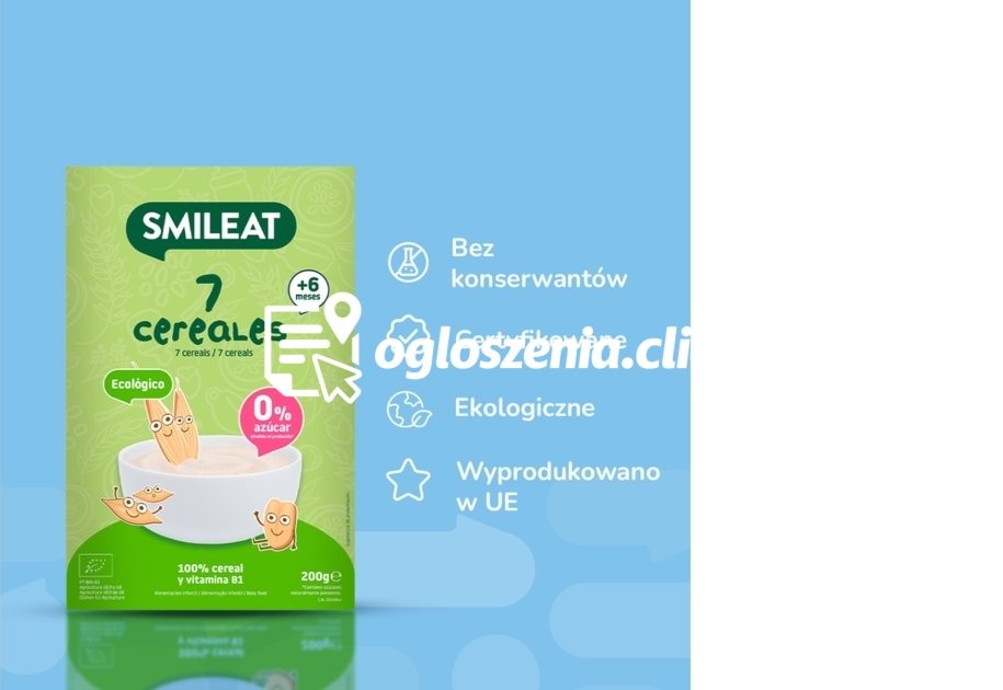 Zdjęcie produktu Ekologiczna kaszka 7 zbóz, 200 g