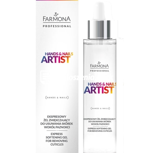 Zdjęcie produktu Ekspresowy zel zmiekczajacy do usuwania skórek wokól paznokci Farmona Hands & Nails Artist 50ml
