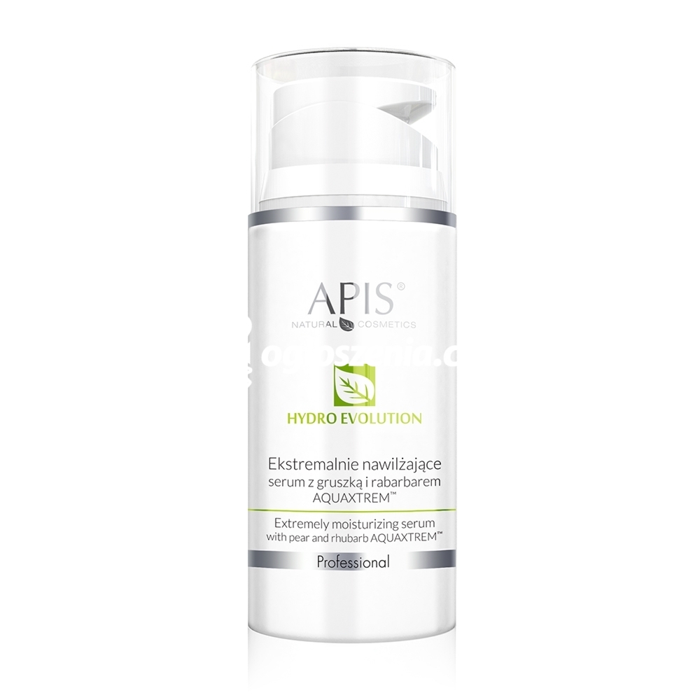 Zdjęcie produktu Ekstremalnie nawilzajace serum z gruszka i rabarbarem AQUAXTREM - Apis Hydro Evolution - 100 ml