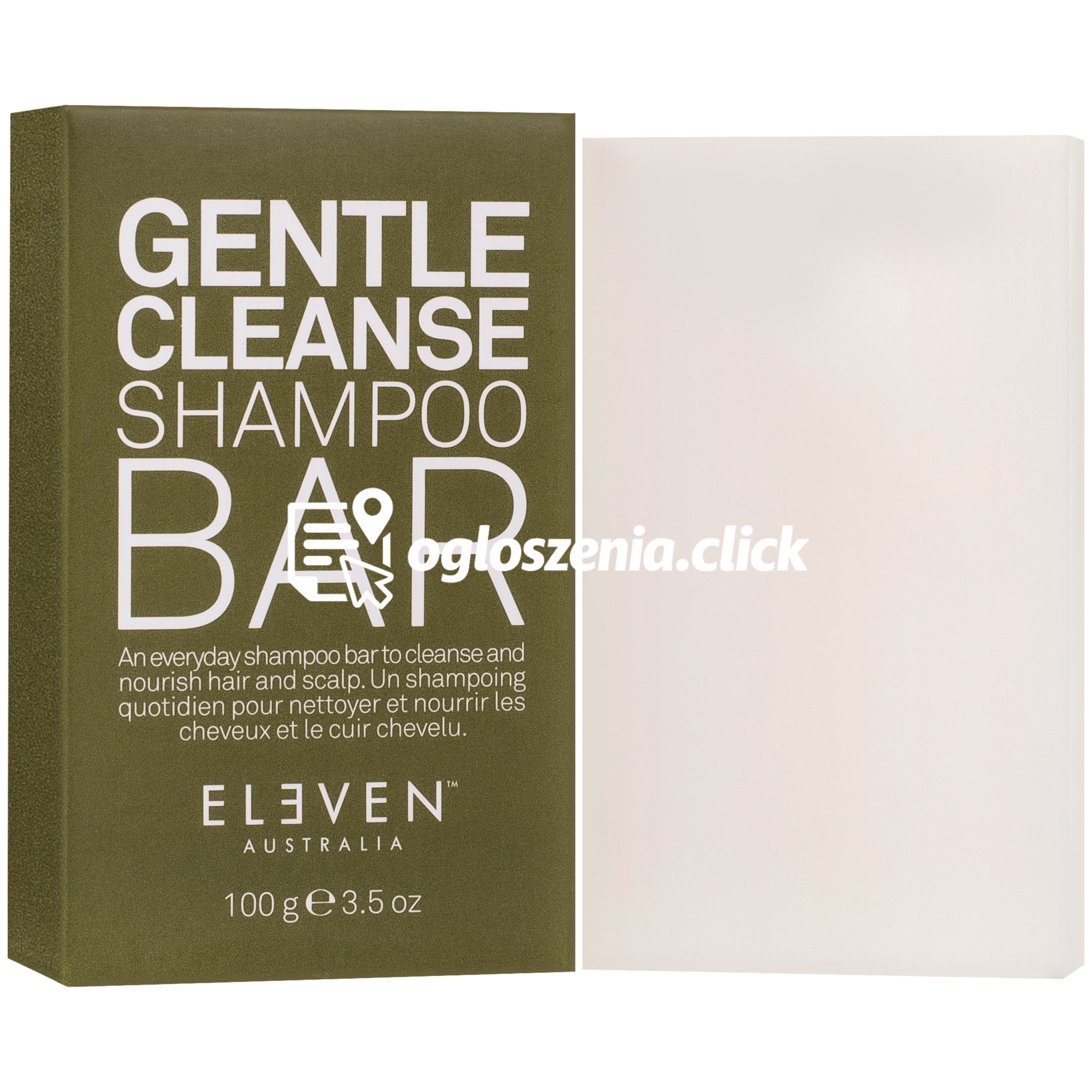 Zdjęcie produktu Eleven Australia Gentle Cleanse Shampoo Bar - naturalny i delikatny szampon w kostce, 100g