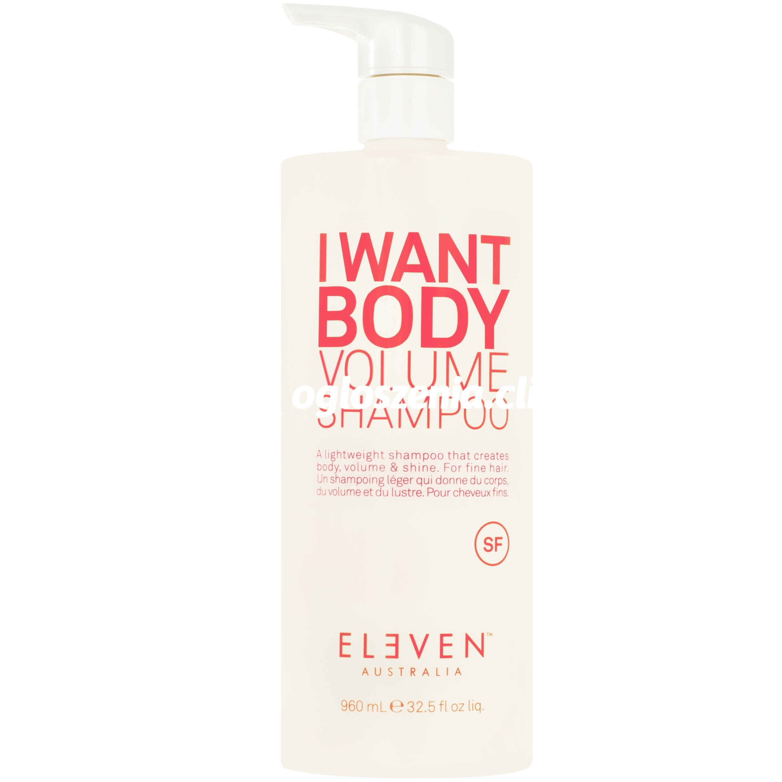 Zdjęcie produktu Eleven Australia I Want Body Volume Shampoo - szampon do wlosów cienkich i opornych, 960ml
