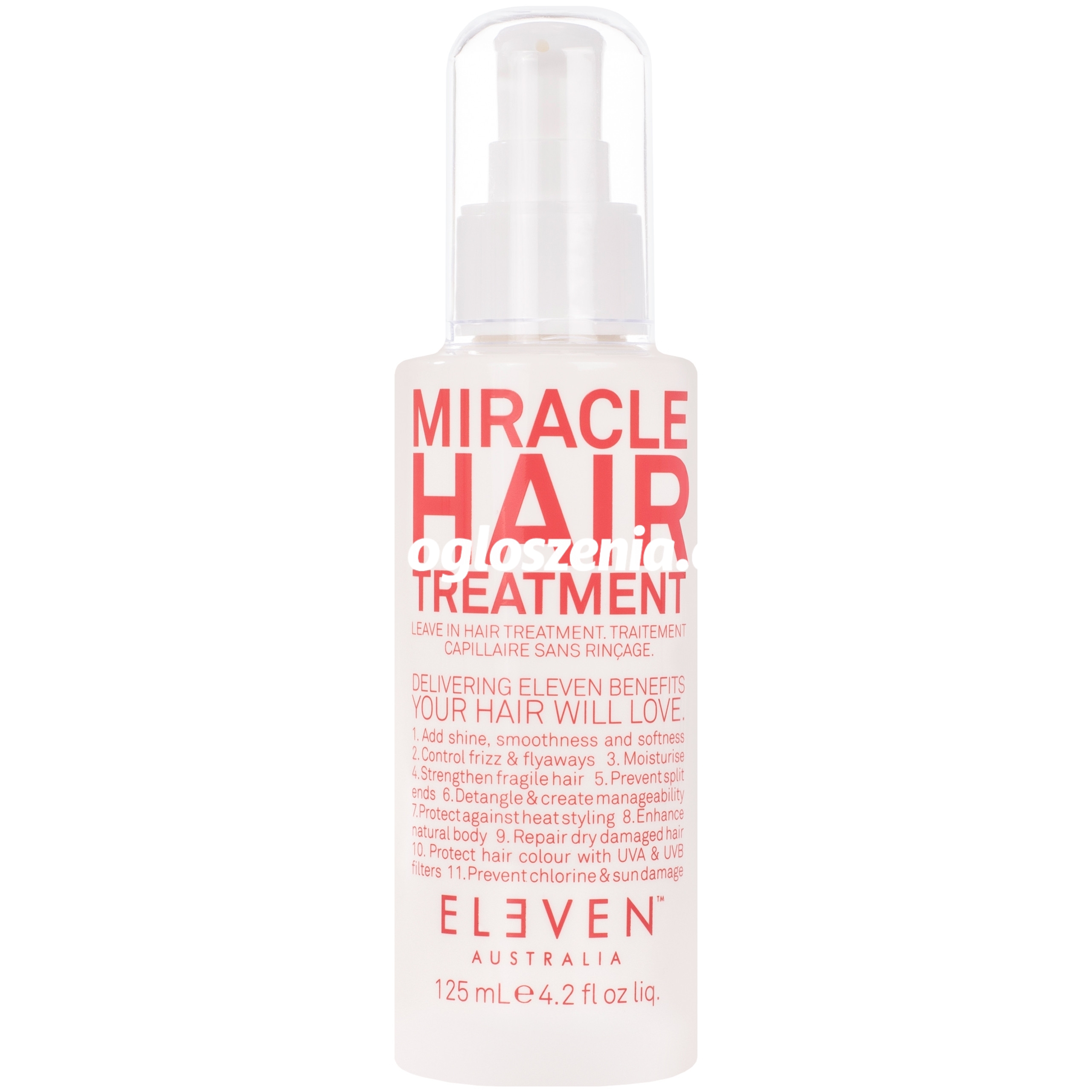 Zdjęcie produktu Eleven Australia Miracle Hair Treatment - kuracja wzmacniajaca do wlosów, 125ml