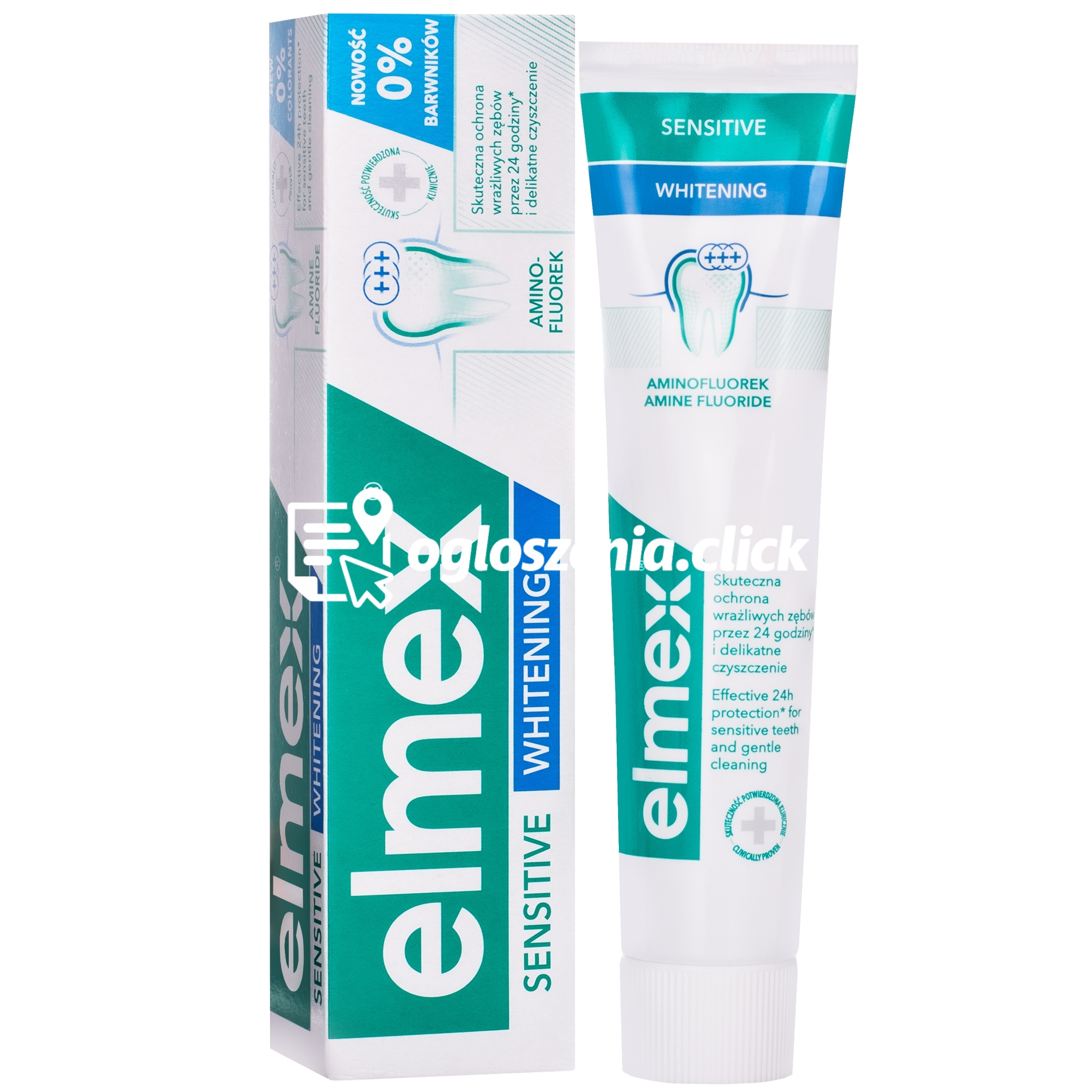 Zdjęcie produktu Elmex Sensitive Whitening pasta do zebów wrazliwych 75 ml