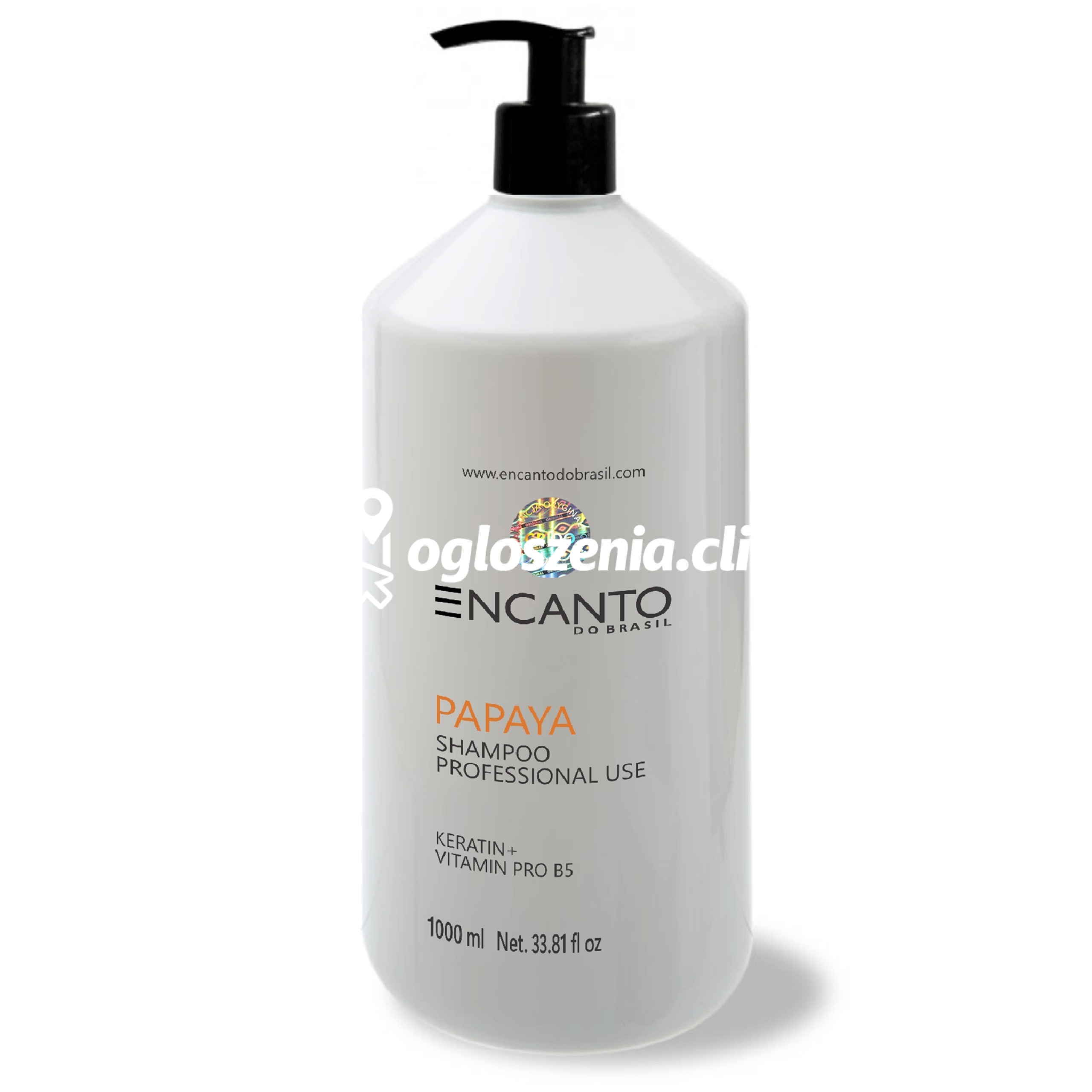 Zdjęcie produktu Encanto Papaya Shampoo - szampon do wlosów z papaja 1000ml