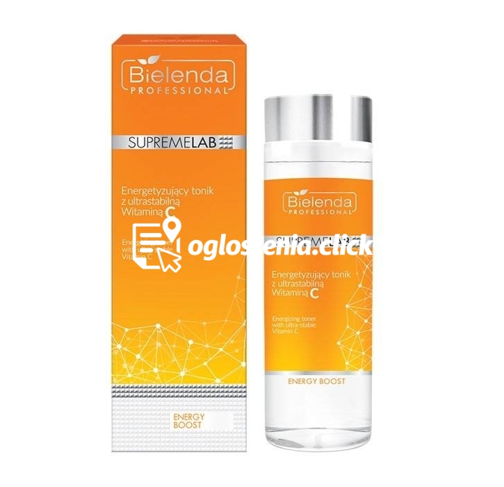 Zdjęcie produktu Energetyzujacy tonik ze stabilna witamina C Bielenda Supremelab Energy Boost 200 ml