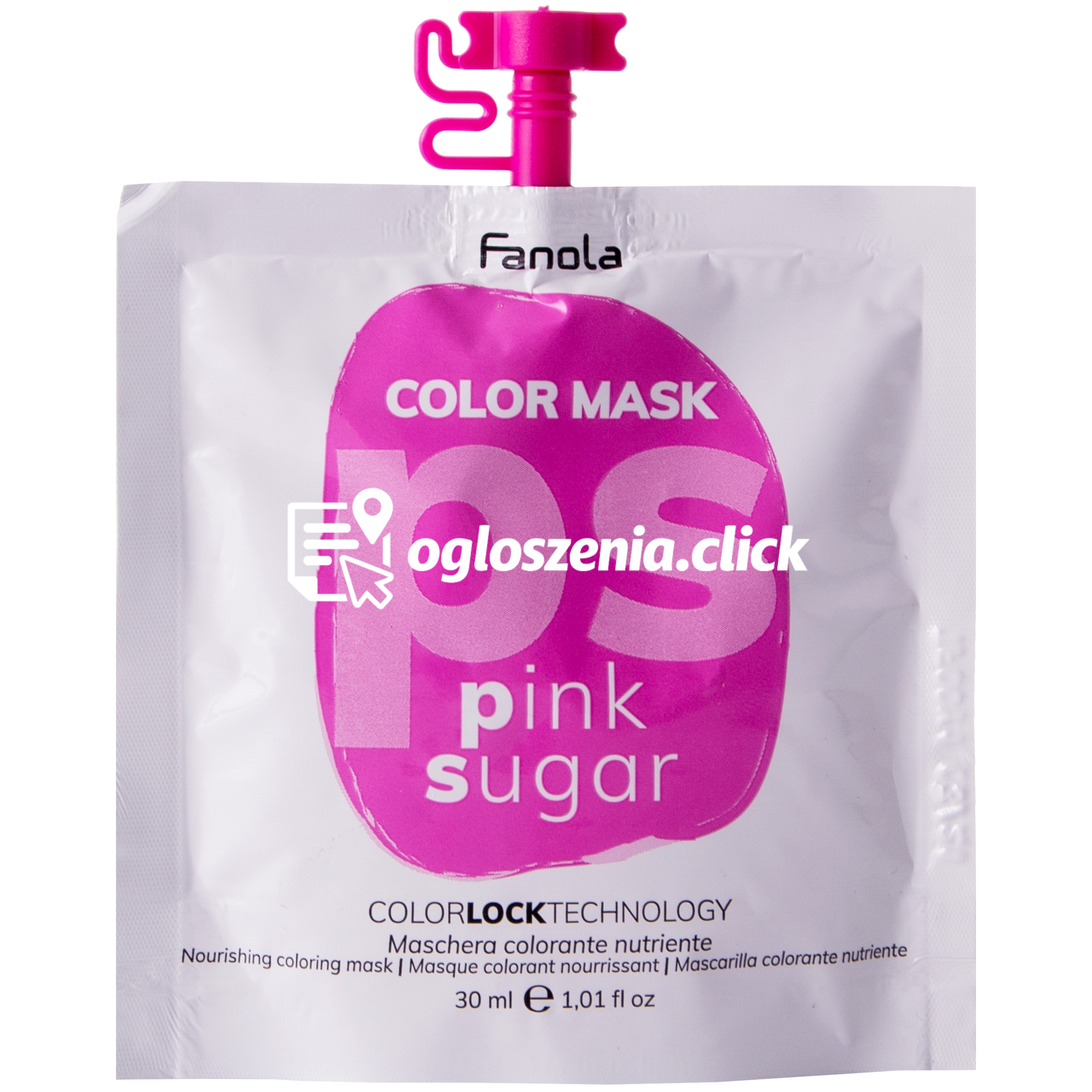 Zdjęcie produktu Fanola Color Mask - koloryzujaca maska do wlosów, rózne kolory 30ml Pink Sugar