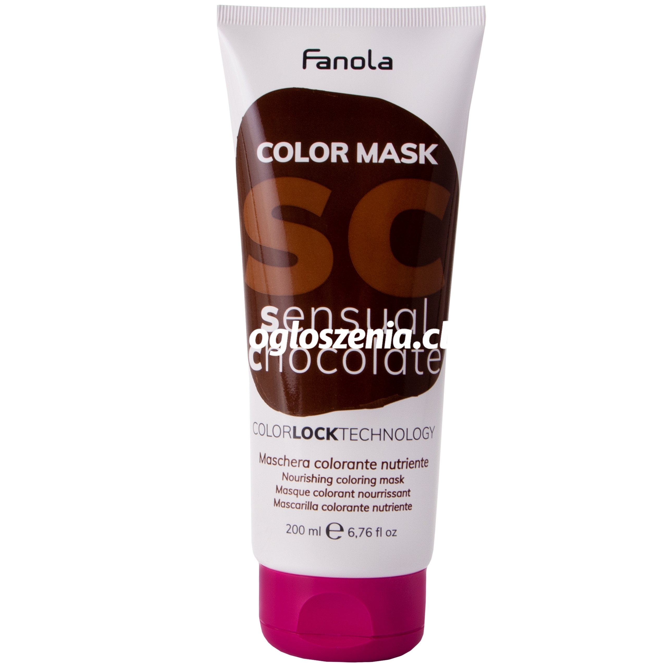 Zdjęcie produktu Fanola Color Mask - maska koloryzujaca do wlosów, rózne kolory 200ml Sensual Chocolate