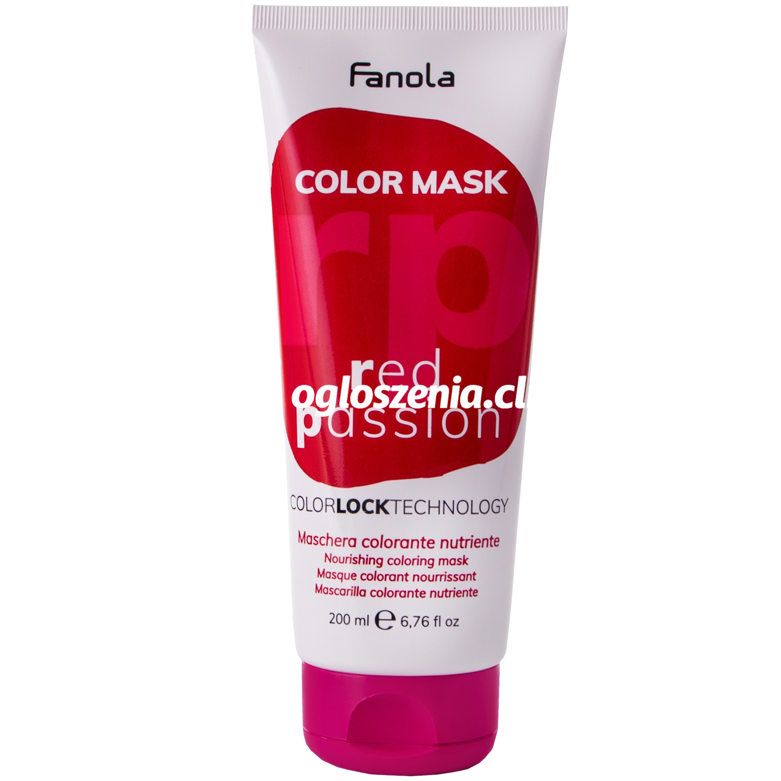 Zdjęcie produktu Fanola Color Mask - maska koloryzujaca do wlosów, rózne kolory 200ml Red Passion