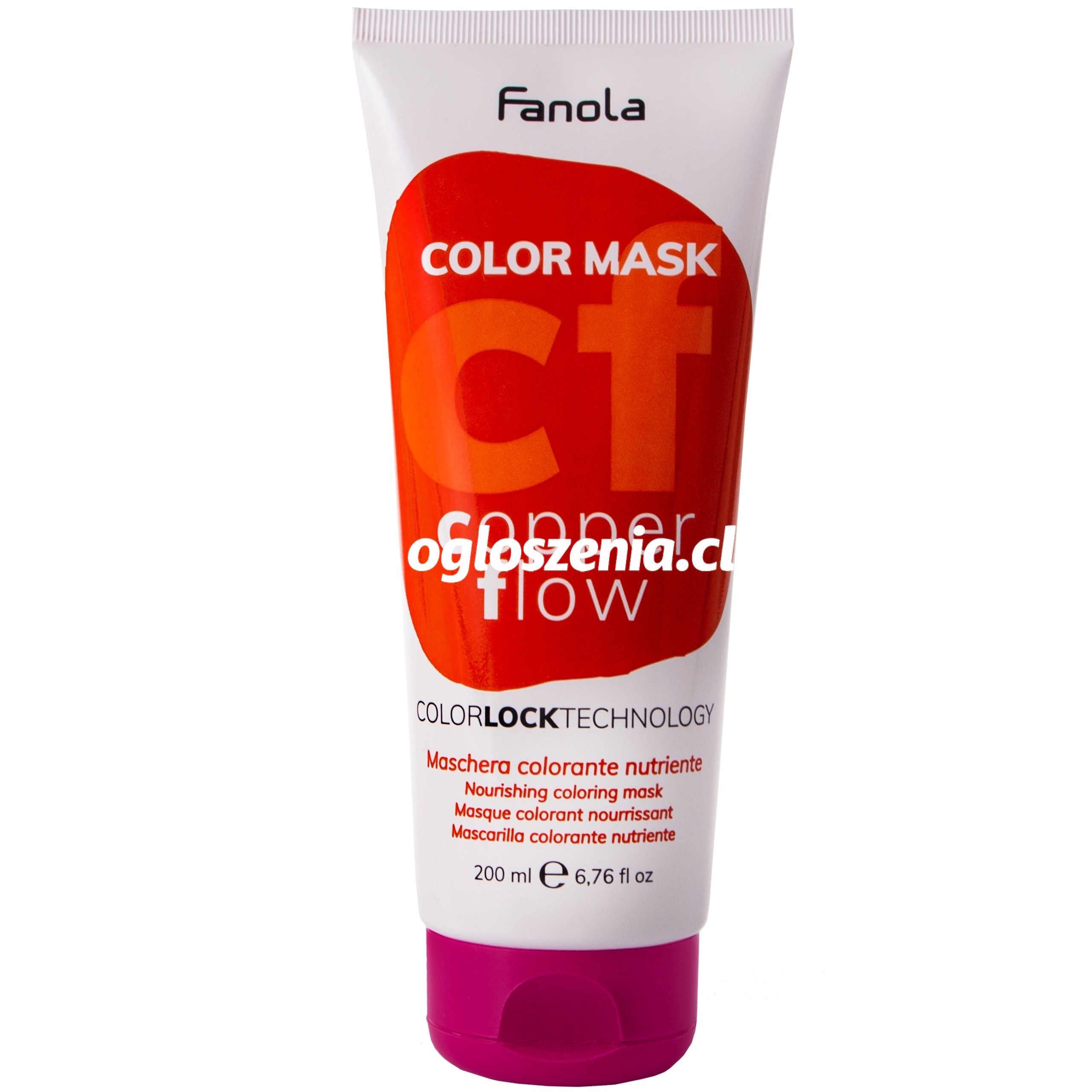 Zdjęcie produktu Fanola Color Mask - maska koloryzujaca do wlosów, rózne kolory 200ml Copper Flow
