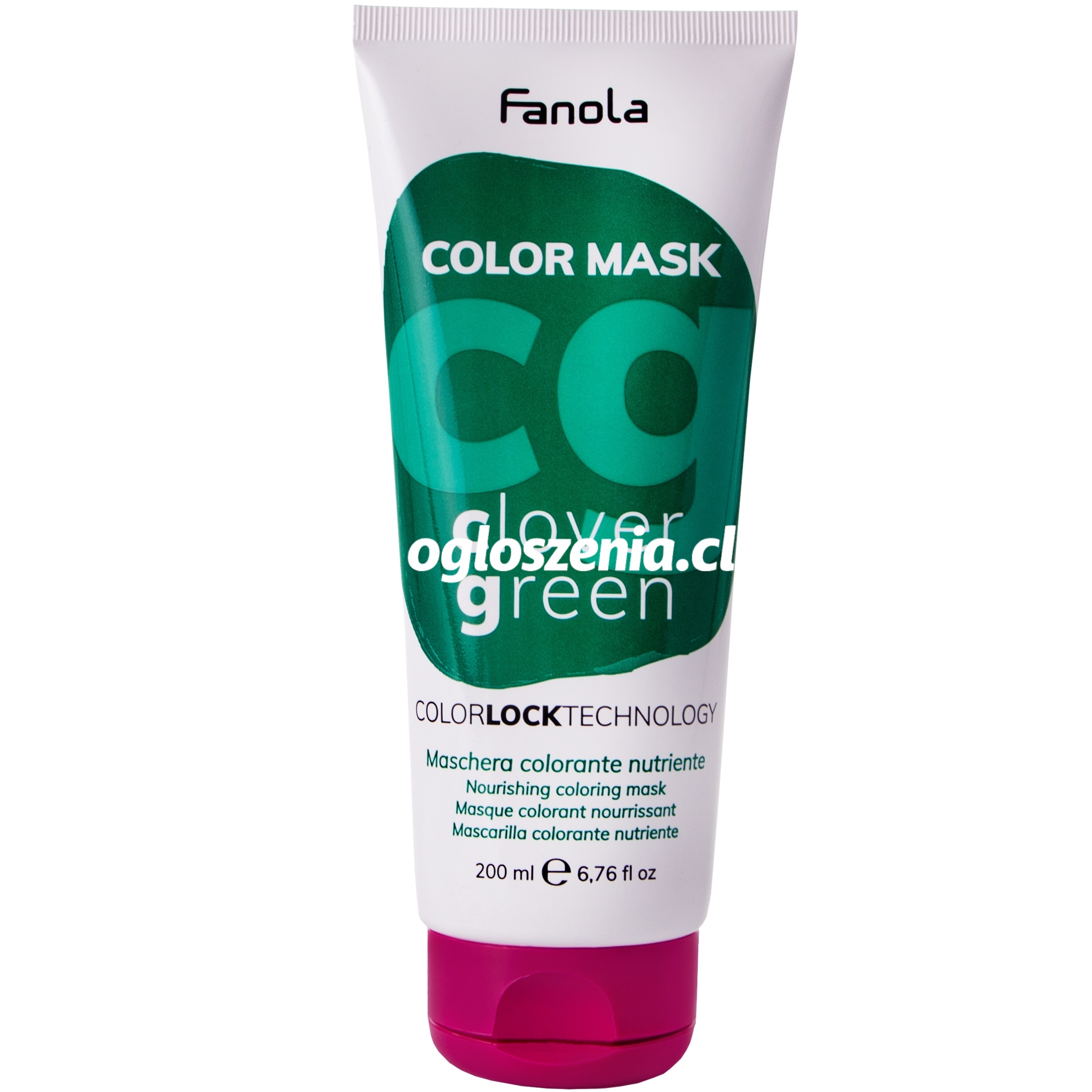 Zdjęcie produktu Fanola Color Mask - maska koloryzujaca do wlosów, rózne kolory 200ml Clover Green
