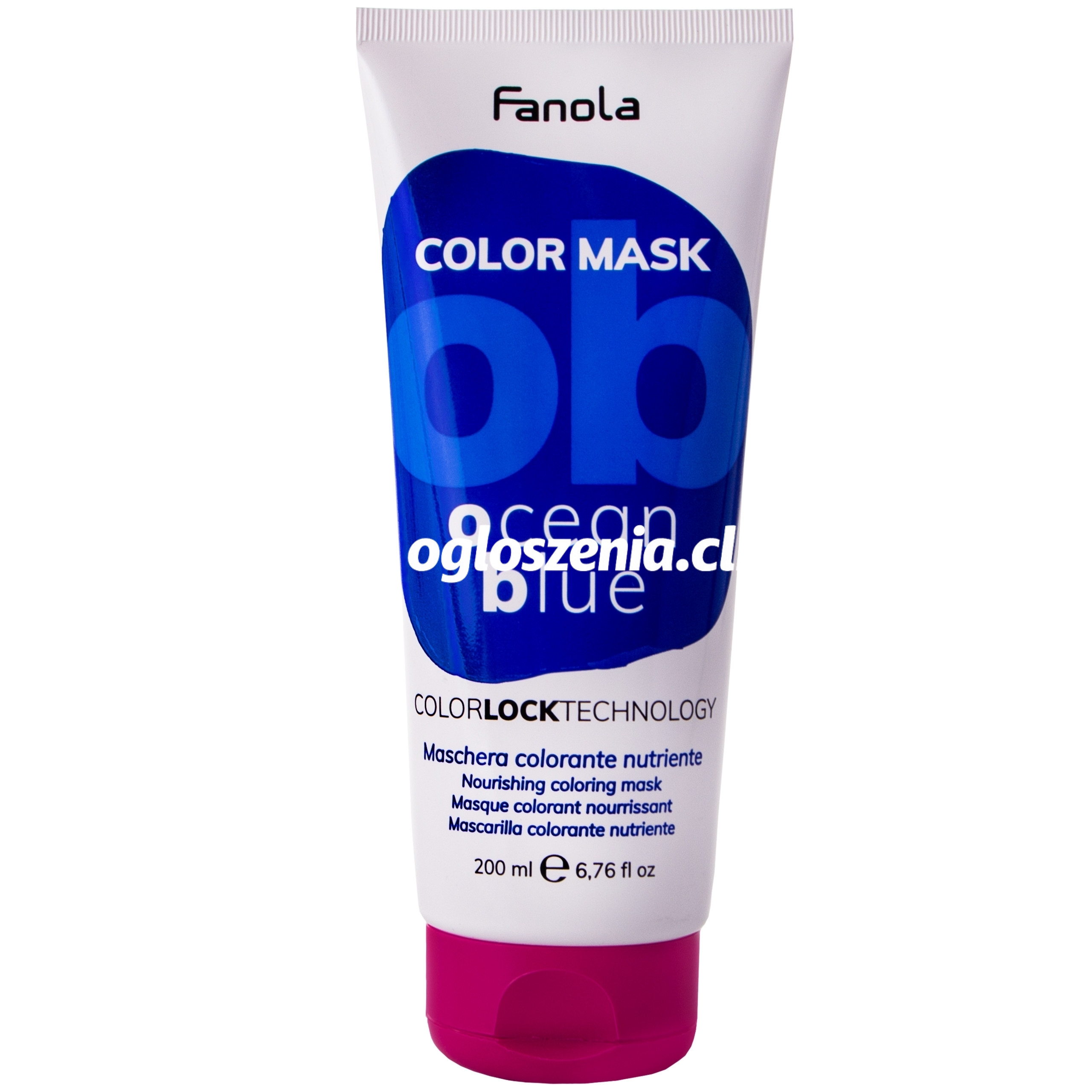 Zdjęcie produktu Fanola Color Mask - maska koloryzujaca do wlosów, rózne kolory 200ml Ocean Blue