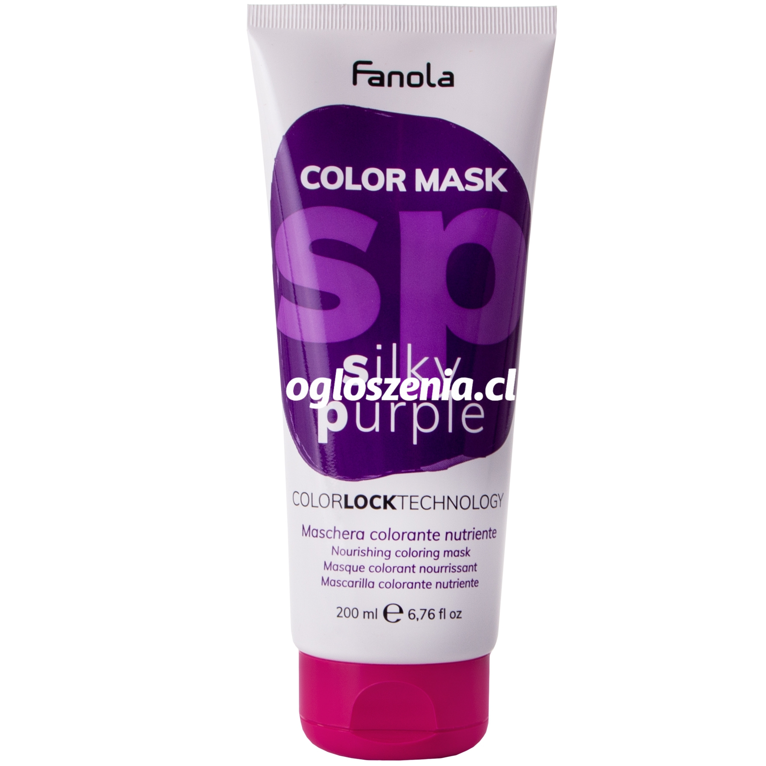 Zdjęcie produktu Fanola Color Mask - maska koloryzujaca do wlosów, rózne kolory 200ml Silky Purple