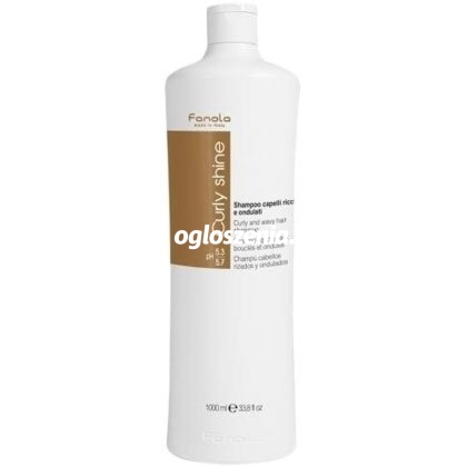 Zdjęcie produktu Fanola Curly szampon odbudowujacy do wlosów kreconych 1000ml