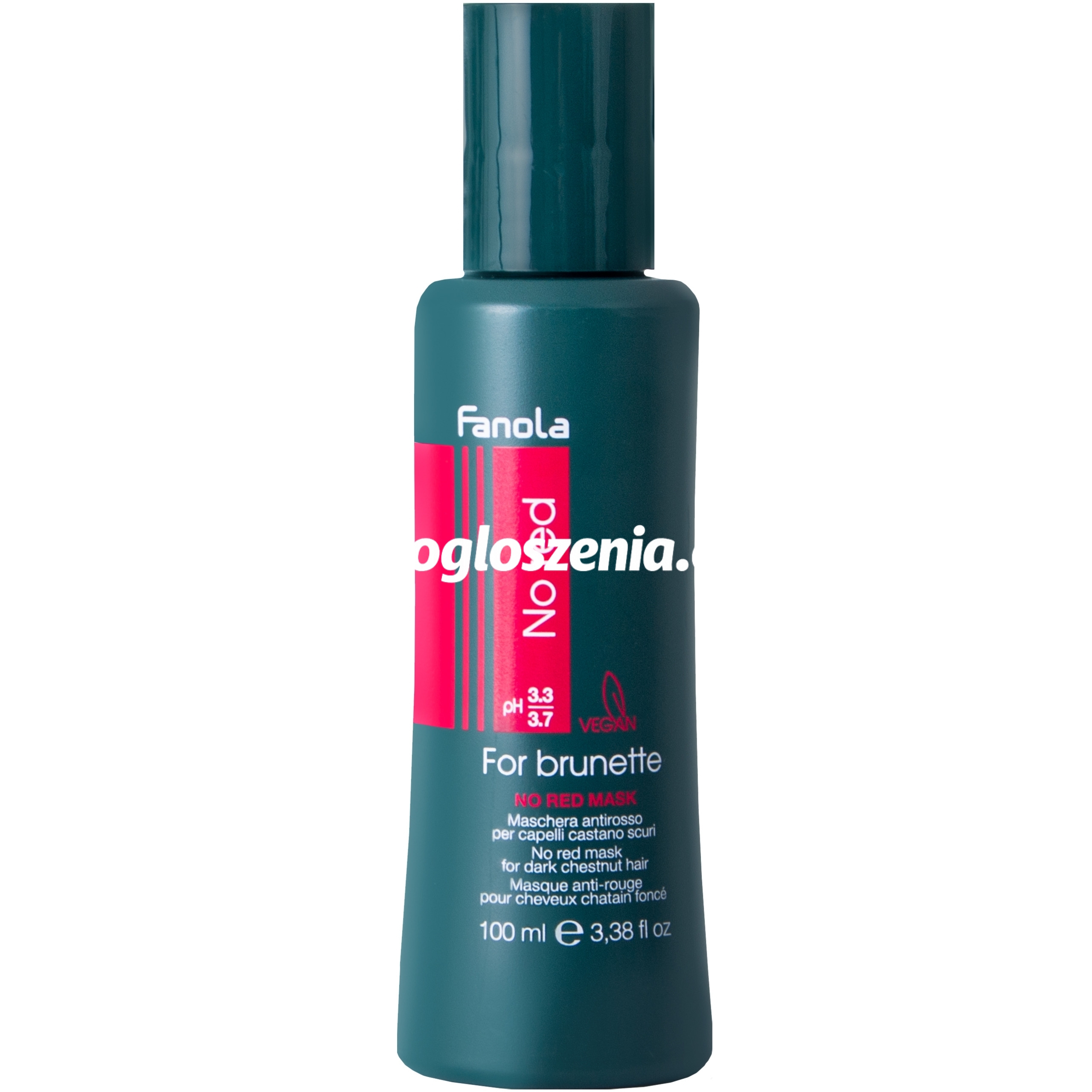 Zdjęcie produktu Fanola No Red - maska do wlosów brazowych przeciw cieplym refleksom, 100ml