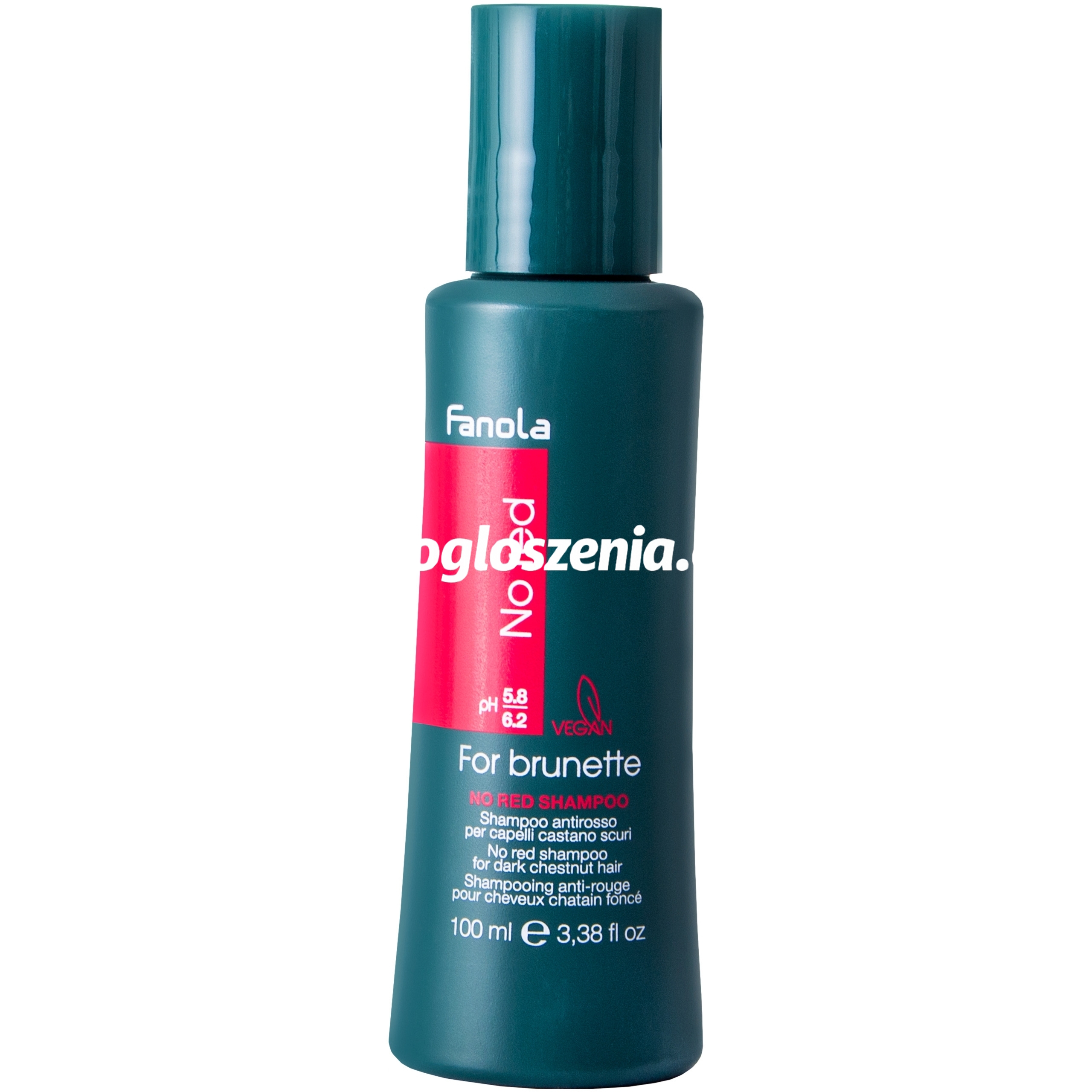 Zdjęcie produktu Fanola No Red Shampoo - szampon do wlosów brazowych redukujacy czerwone refleksy, 100 ml