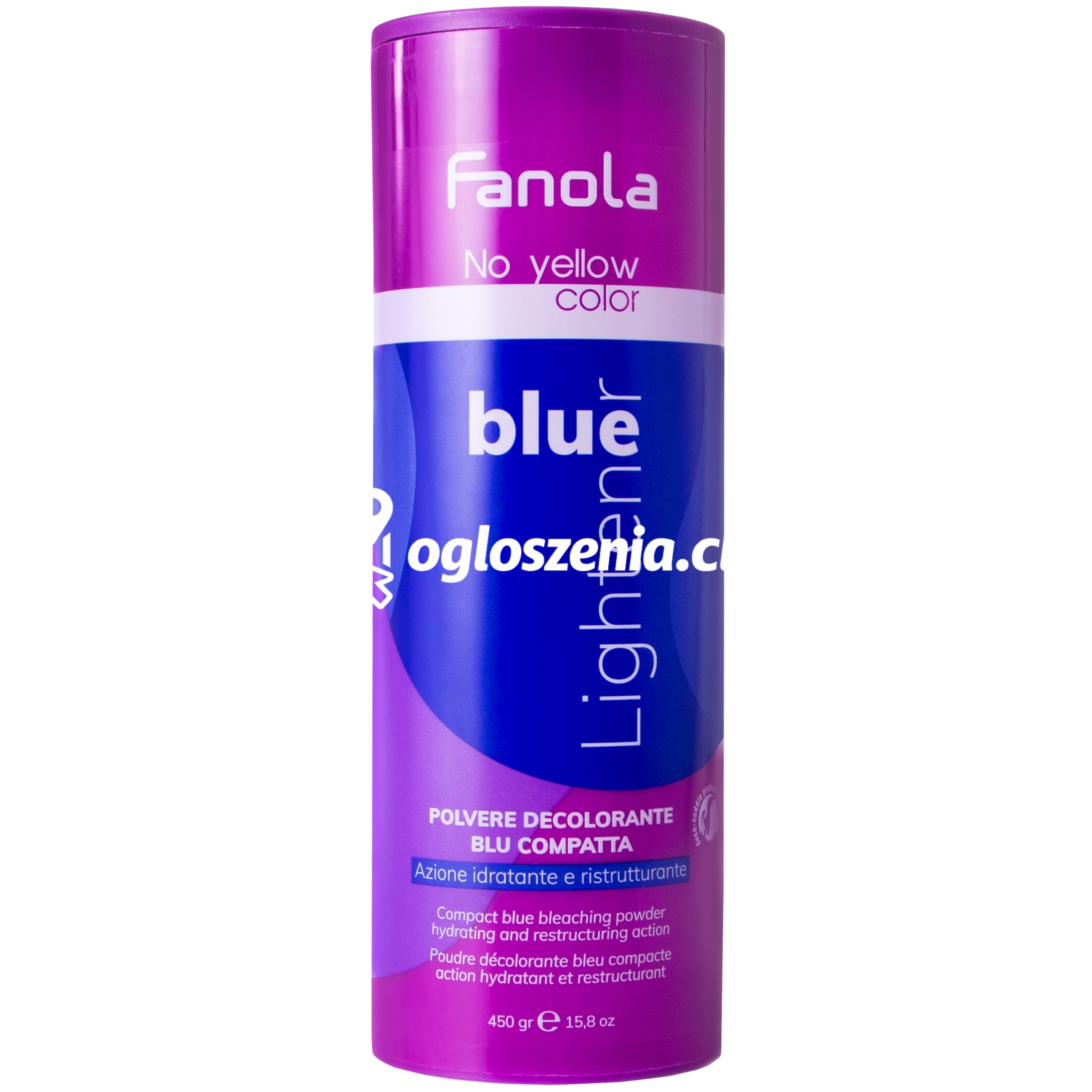 Zdjęcie produktu Fanola No Yellow Blue Lightener rozjasniacz w proszku 450 g