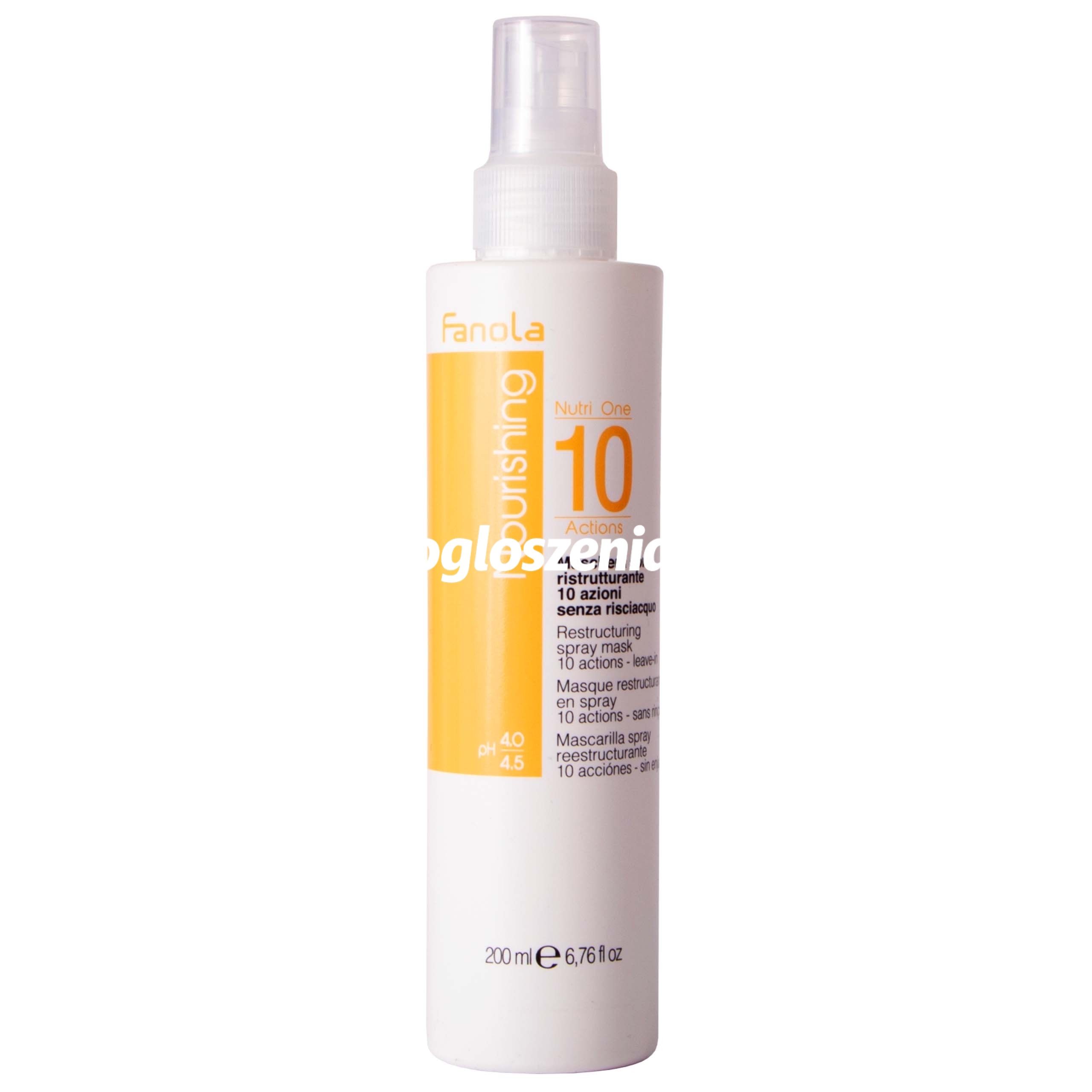 Zdjęcie produktu Fanola Nourishing 10 Action - maska w sprayu do wlosów, 200ml