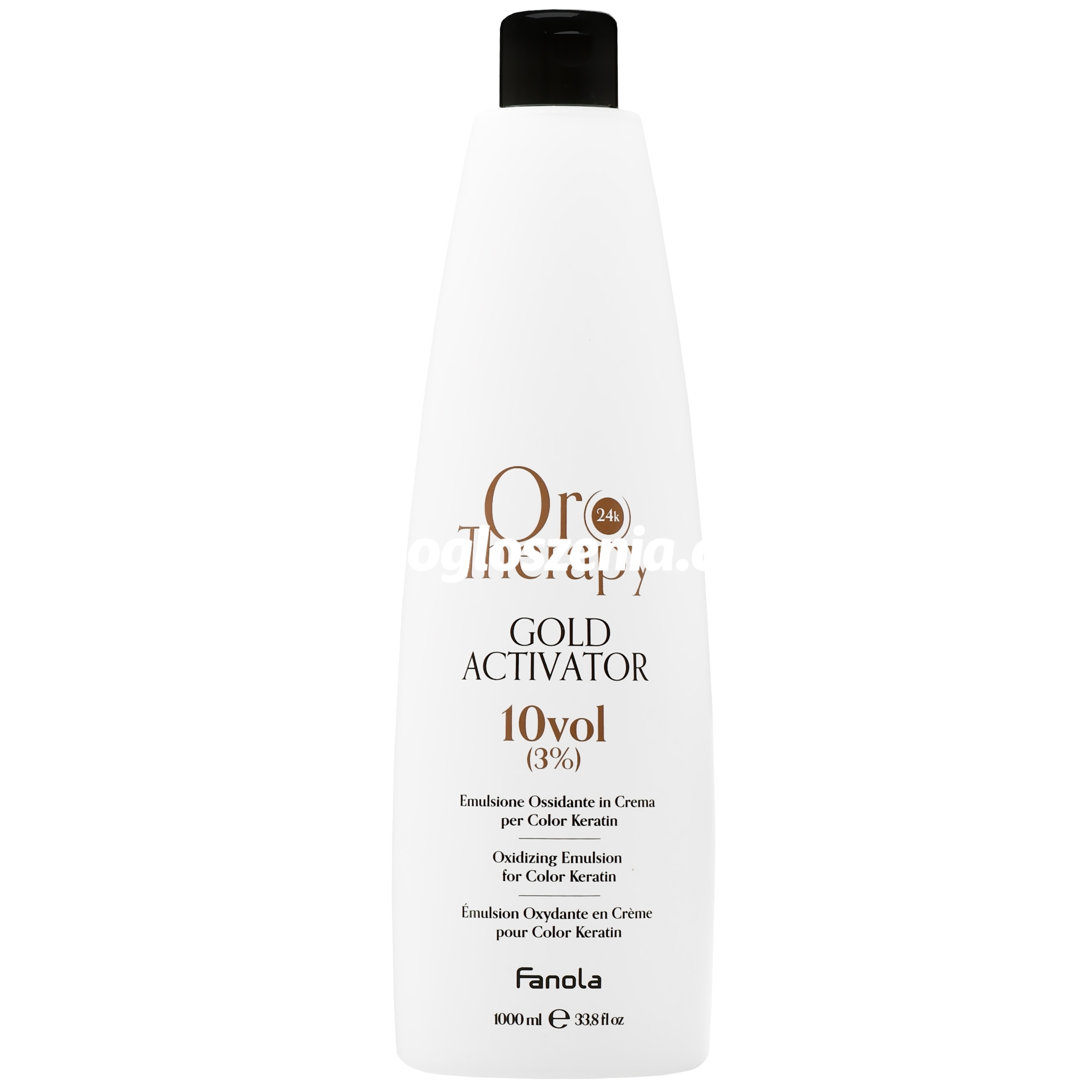 Zdjęcie produktu Fanola Oro Therapy Gold Activator Oro Puro oxydant do farb 1000ml 10 VOL | 3%