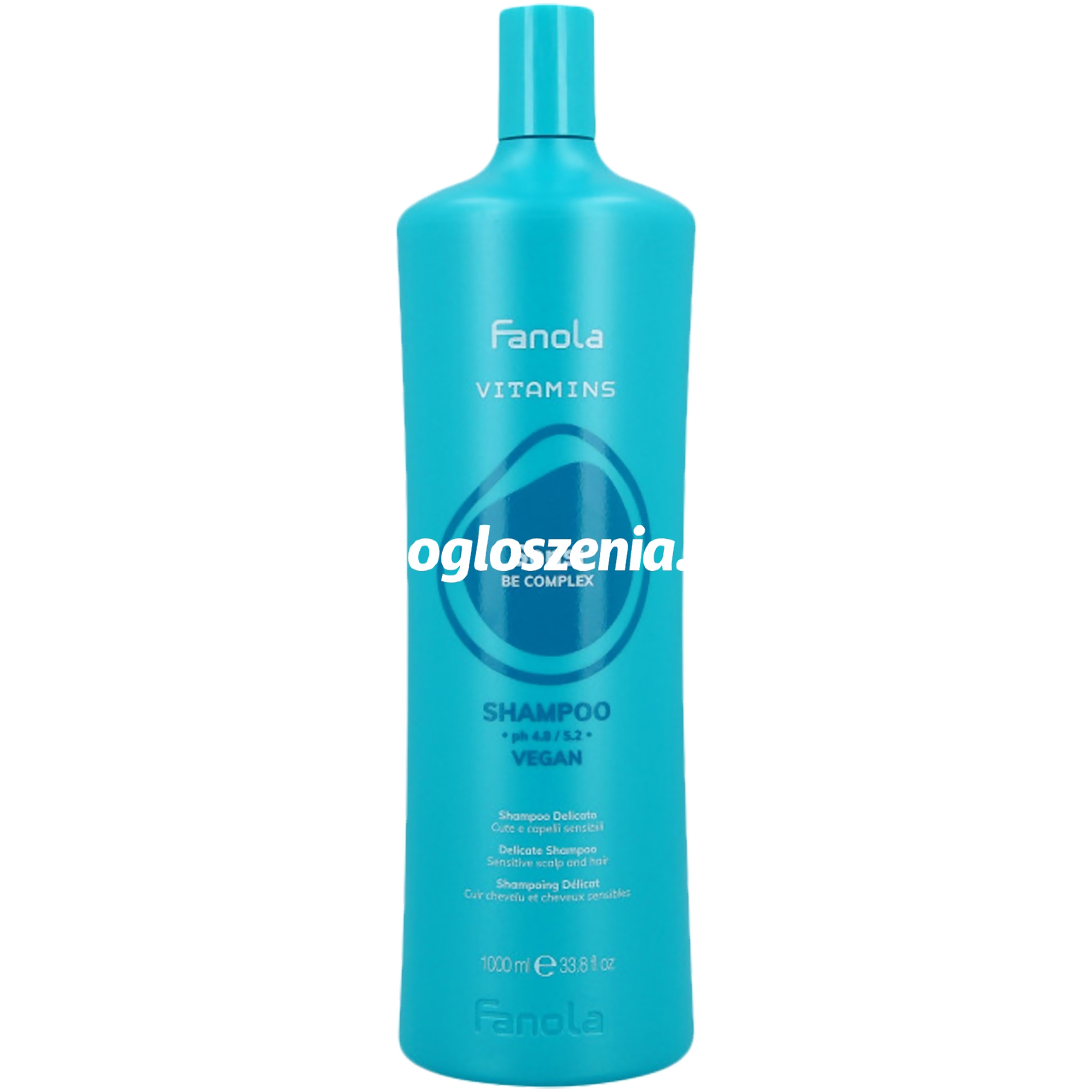 Zdjęcie produktu Fanola Vitamins Sensiti Scalp - witaminowy szampon do skóry glowy, 1000ml