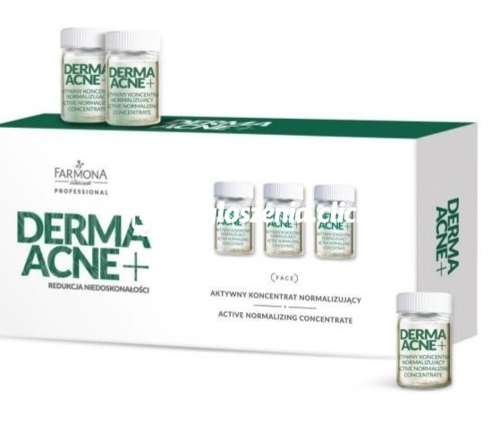 Zdjęcie produktu Farmona DermaAcne+ Aktywny Koncentrat Normalizujacy 5x5ml