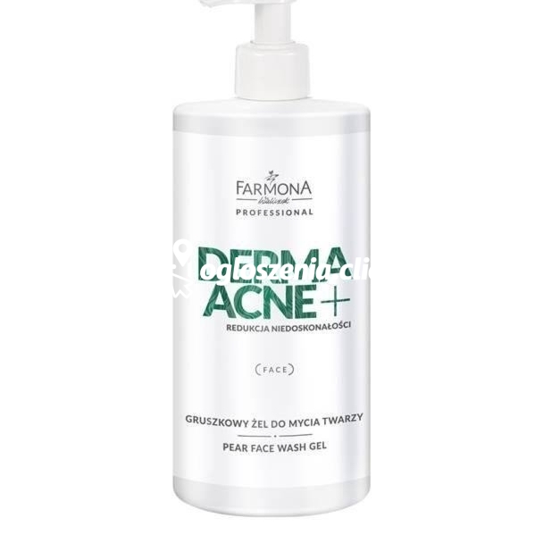 Zdjęcie produktu Farmona DERMAACNE + Gruszkowy zel do mycia twarzy 500ml