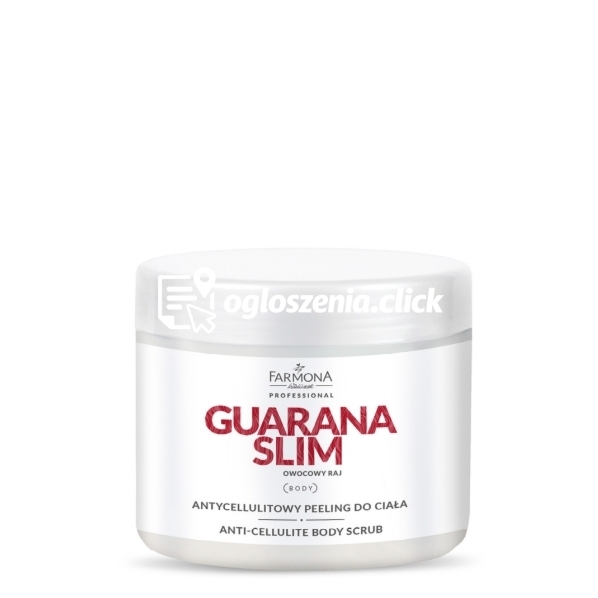 Zdjęcie produktu Farmona Guarana Slim Antycellulitowy Peeling cukrowy do ciala 600g