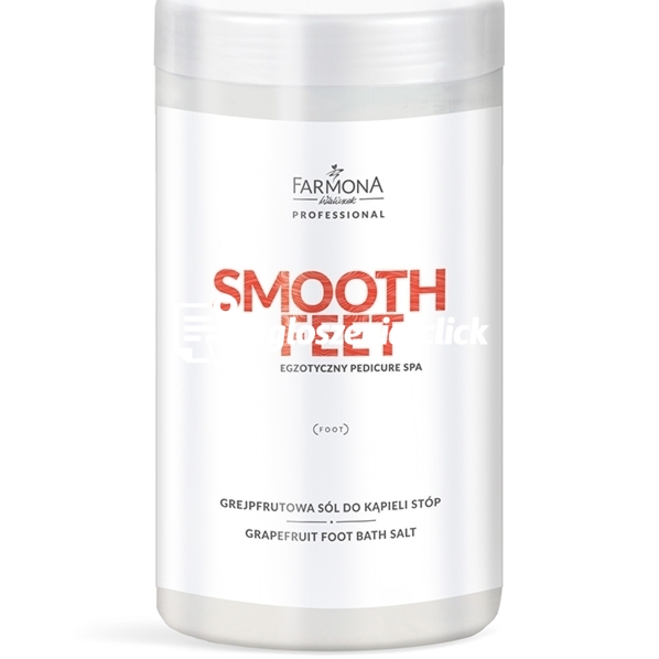 Zdjęcie produktu Farmona Smooth Feet Grejpfrutowa sól do kapieli stóp 1400g
